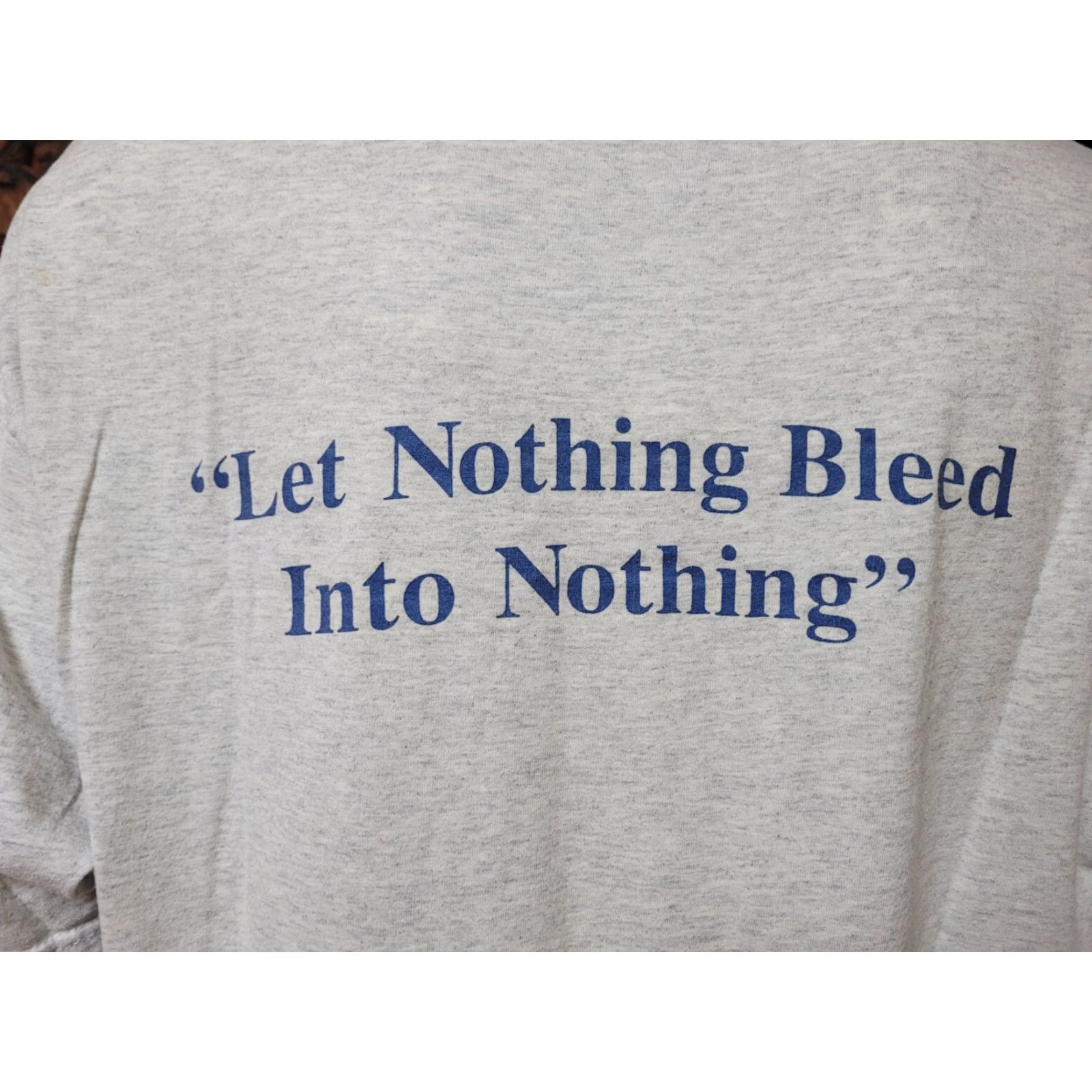 Hanes VTG 1997 Fates Warning A Pleasant Shade of Gray T Shirt XL Hanes Mens Graphic Tee Gray Cotton Blend Short Sleeve Crew Neck Prog Metal Band Music Size US XL / EU 56 / 4 - 4 Thumbnail