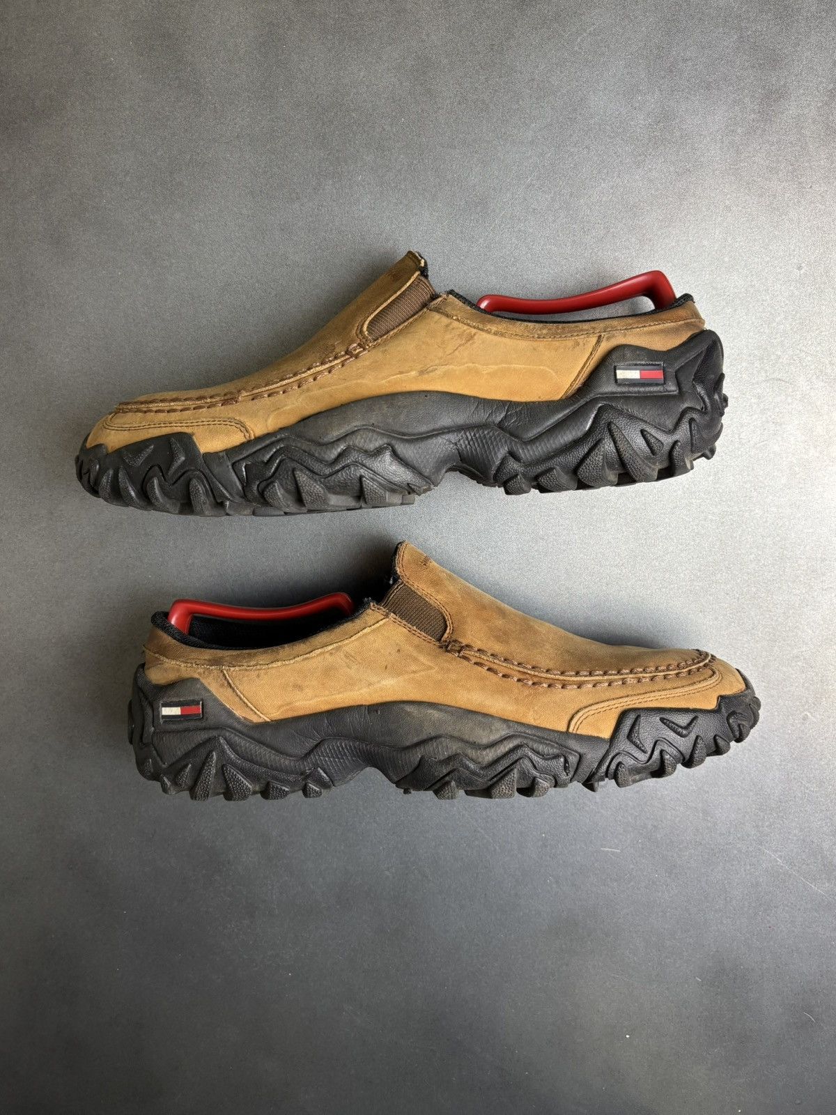 Tommy Hilfiger × Vintage Vintage Tommy Hilfiger Garden Clogs Outdoor Slipper Lug Mule Size US 10 / EU 43 - 3 Thumbnail