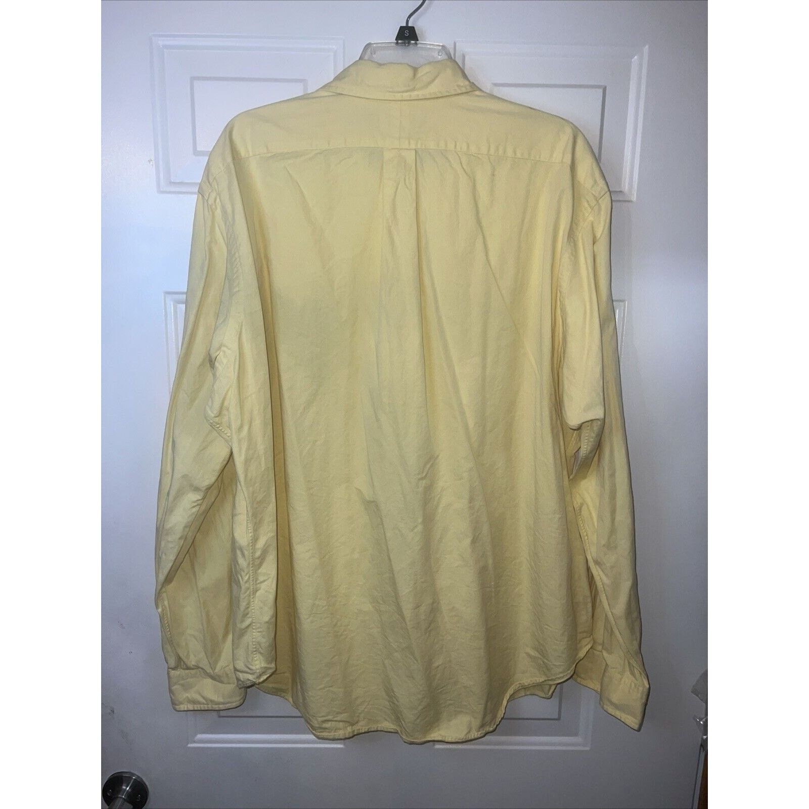 Polo Ralph Lauren Polo Ralph Lauren Shirt Men’s XXL Yellow Casual Button Up Size US XXL / EU 58 / 5 - 4 Thumbnail