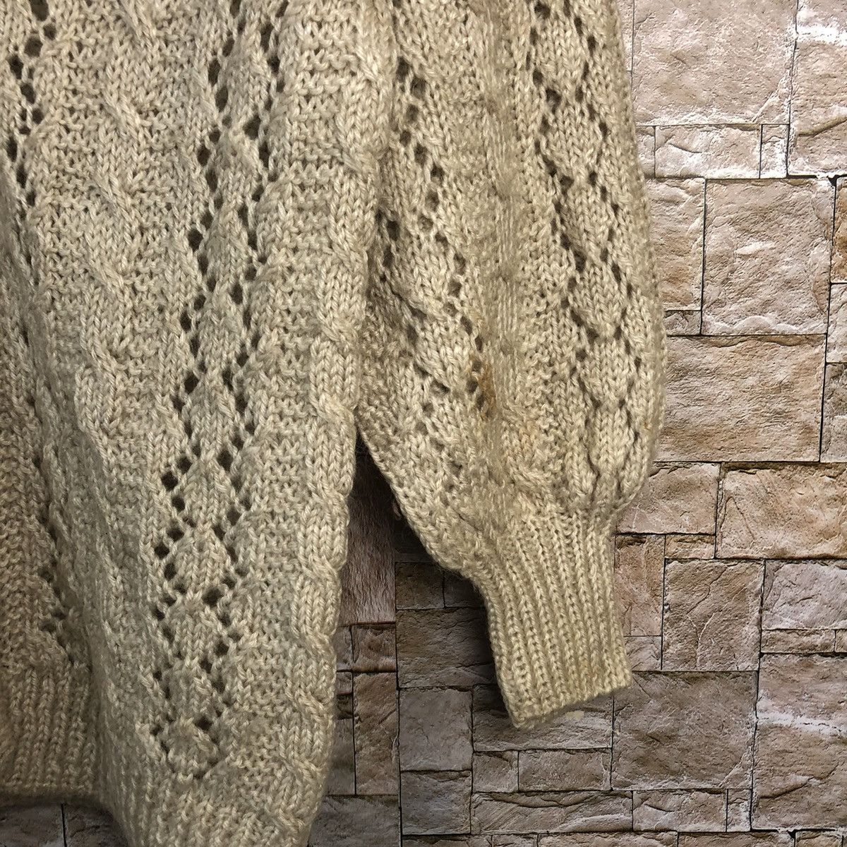 Homespun Knitwear × Japanese Brand Japanese Brand Brown Knitwear vintage cardigan #A192 Size S / US 4 / IT 40 - 8 Thumbnail