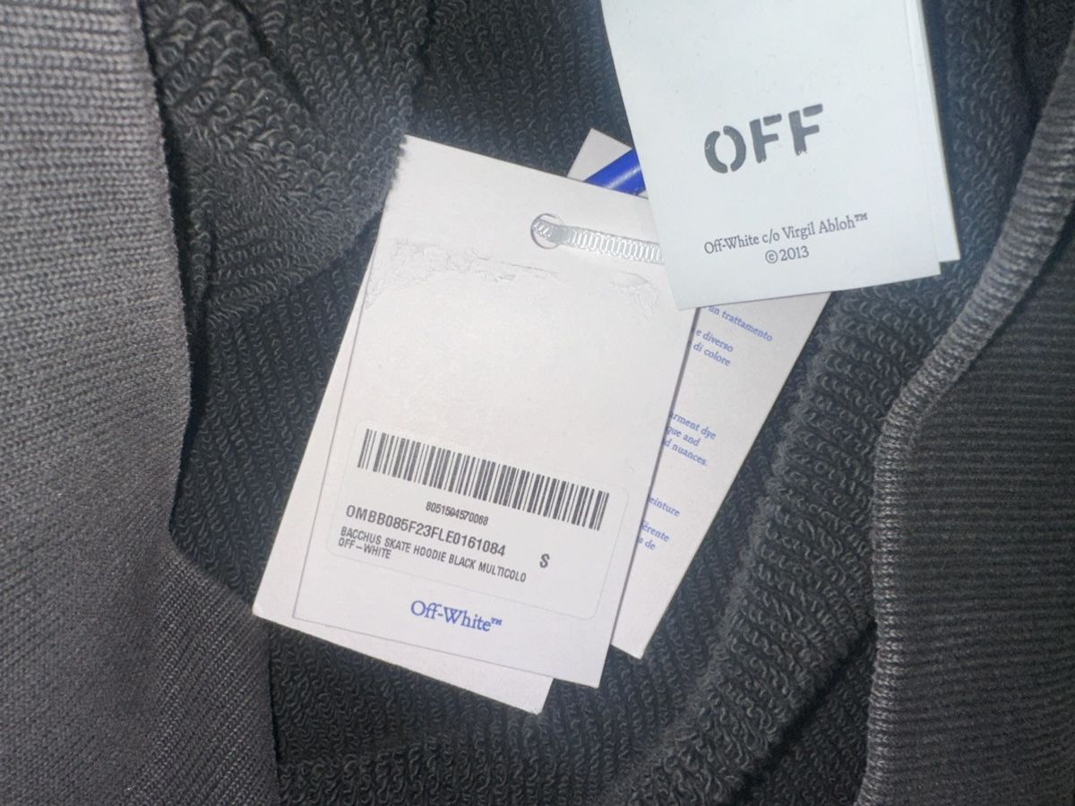 Off-White OFF WHITE BACCHUS HOODIE Size US S / EU 44-46 / 1 - 5 Thumbnail