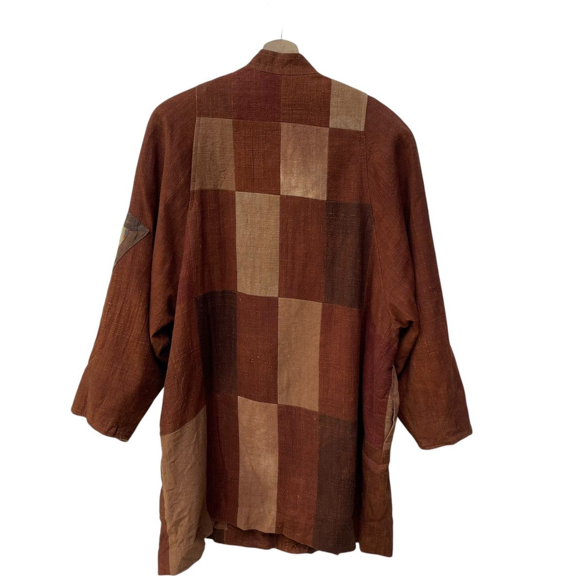 Issey Miyake × Japanese Brand × Vintage Vintage 90s Japanese Brand Patchwork Jacket Size M / US 6-8 / IT 42-44 - 2 Thumbnail