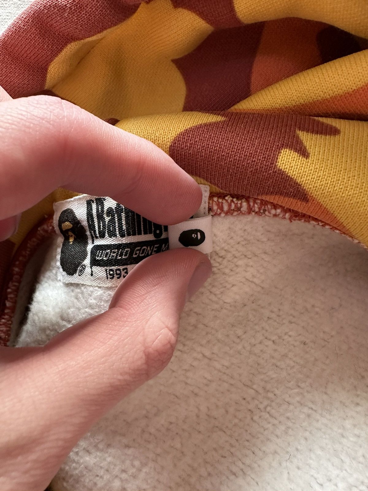 Bape 1st Camo College Pullover Hoodie Size US L / EU 52-54 / 3 - 9 Thumbnail