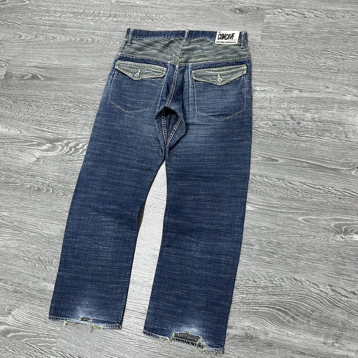 Japanese Brand CNCV Concave Attempt Weaving Denim Pant Size US 33 - 7 Thumbnail