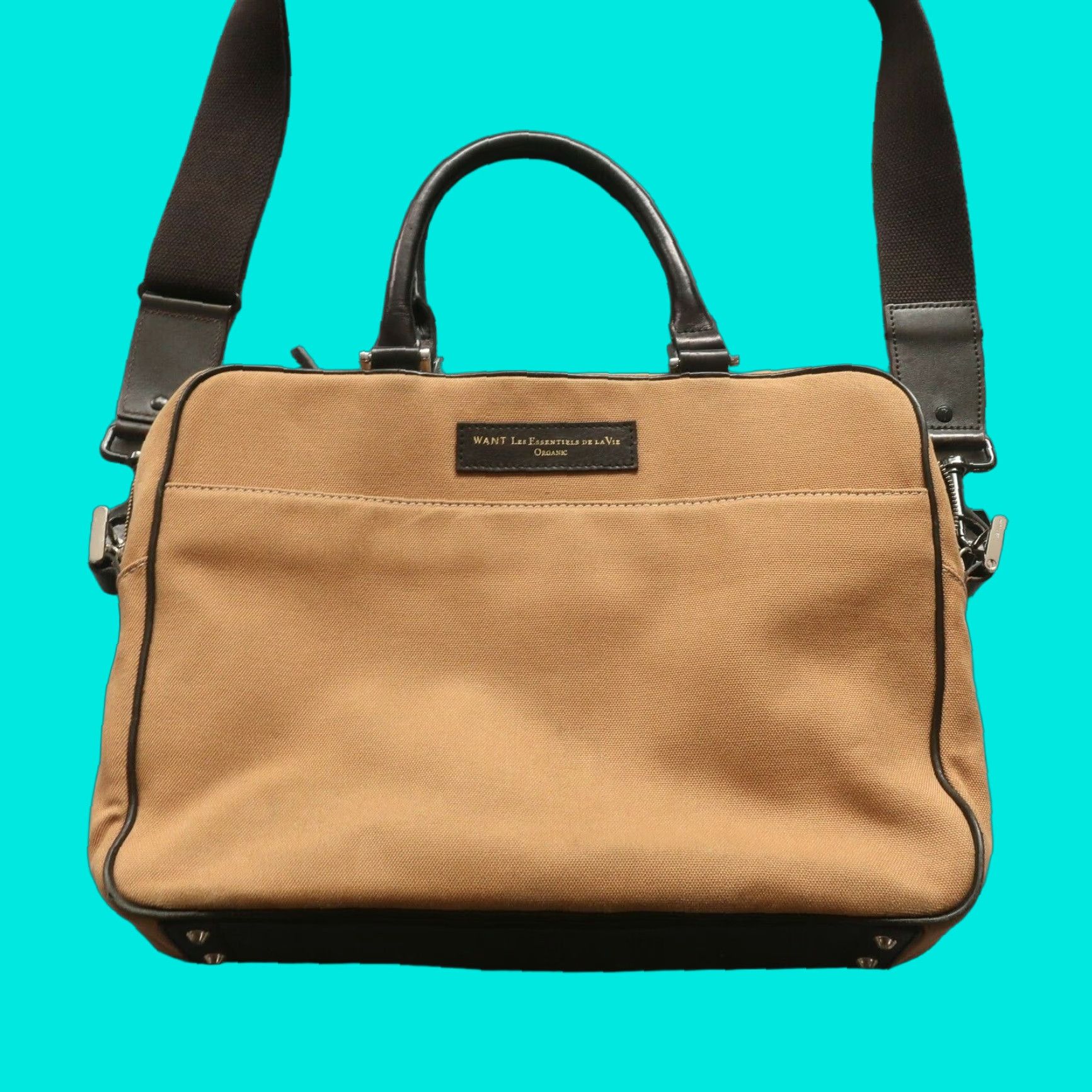WANT Les Essentiels WANT Les Essentiels De La Vie Organic Satchel Briefcase Bag Men Brown Color Size ONE SIZE - 1 Thumbnail