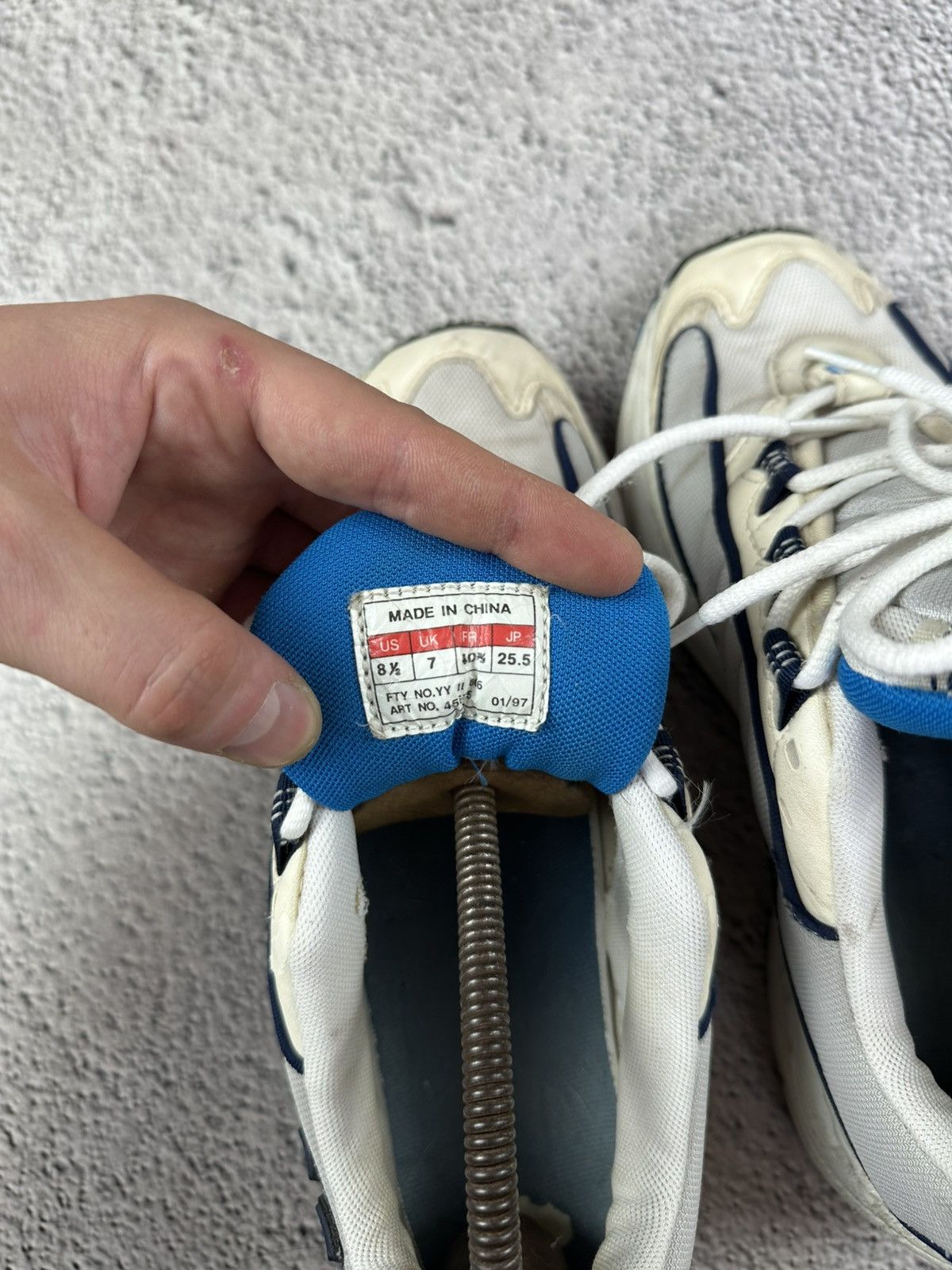 Adidas × Vintage Rare Vintage Adidas Galaxy Sneakers Y2K Hype Boots Size US 8.5 / EU 41-42 - 10 Thumbnail