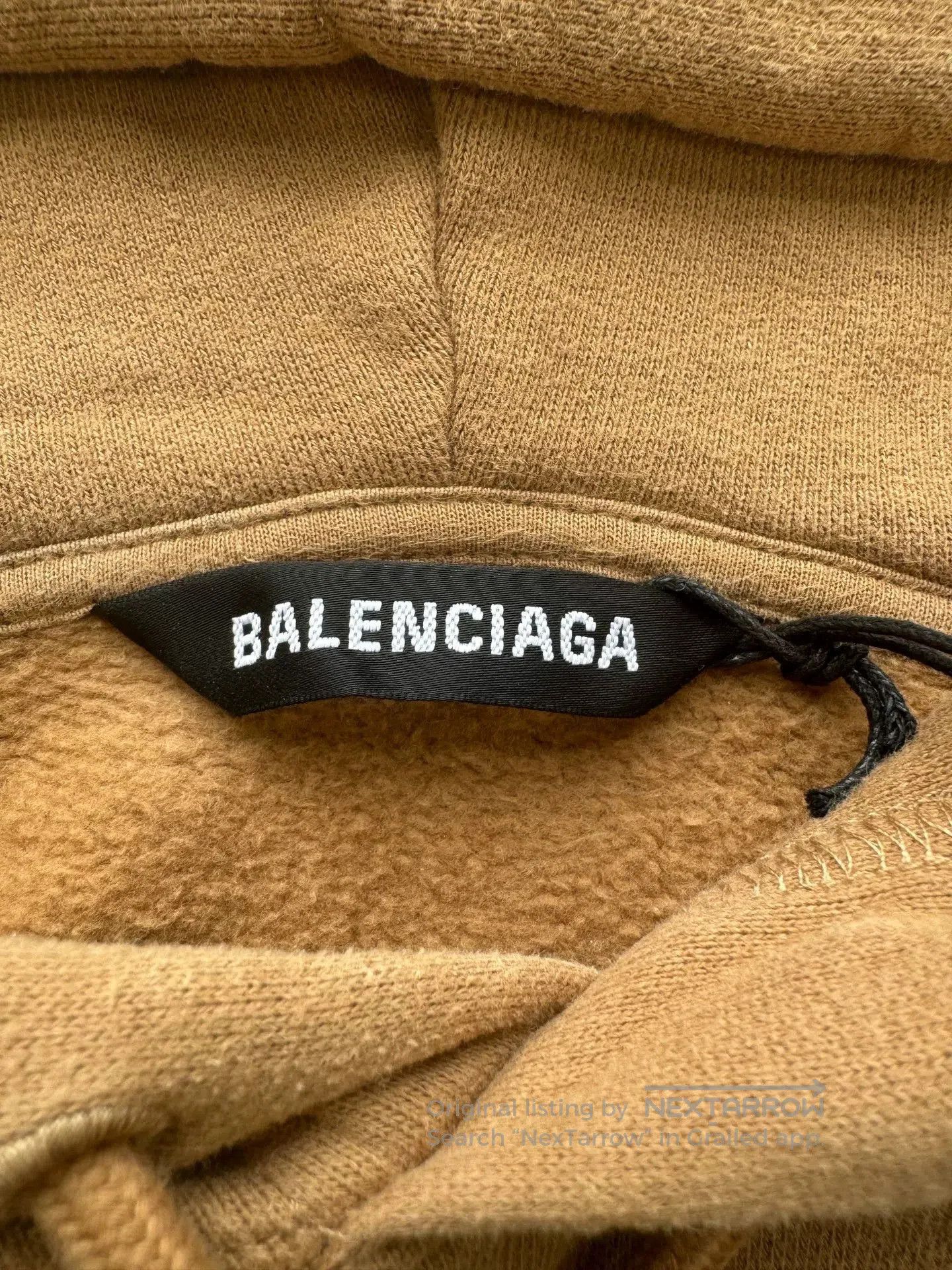 Balenciaga Balenciaga Khaki Double B Embroidery Hoodie. Size US S / EU 44-46 / 1 - 4 Thumbnail