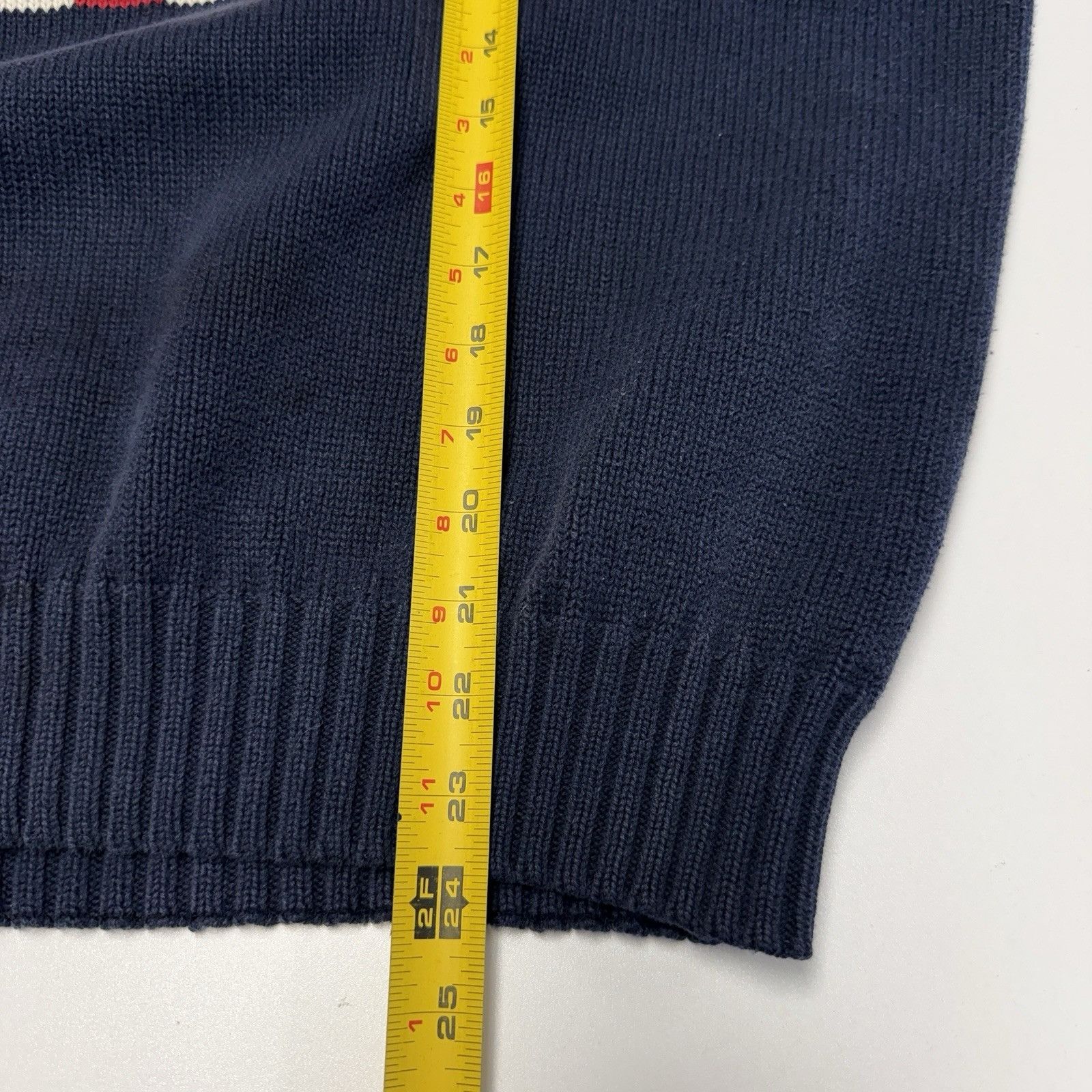 Faconnable Vintage Faconnable Knit Sweater Mens Large Blue Checked Boar Size US L / EU 52-54 / 3 - 13 Thumbnail