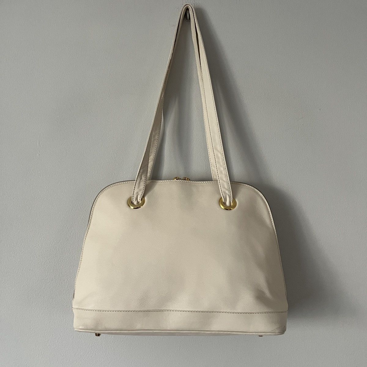 Bally Bally Shoulder White Leather Bag Size ONE SIZE - 6 Thumbnail