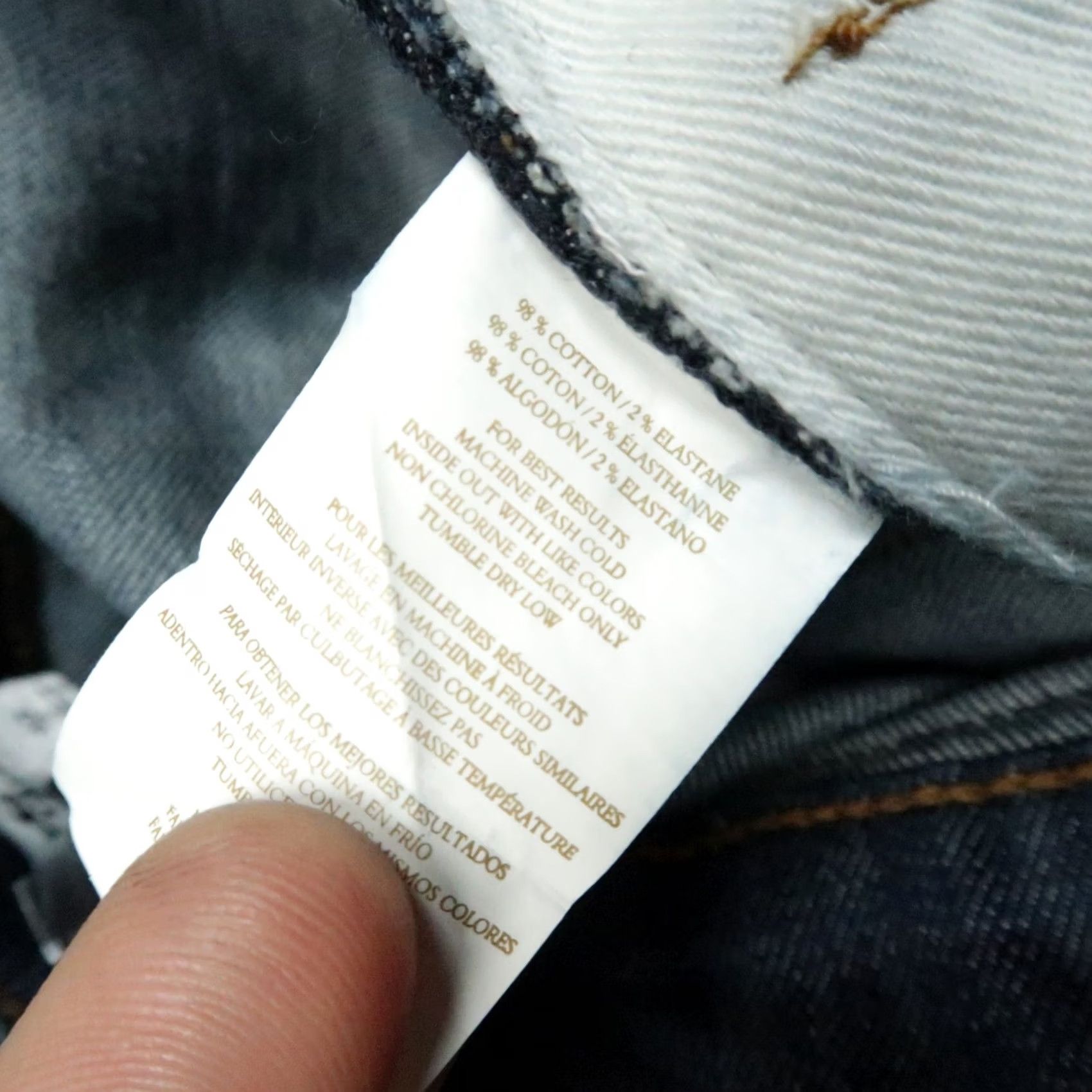Peter Millar Peter Millar Jeans Mens 32x28 Blue Dark Wash 5-Pocket Denim Stretch Straight Outdoor? Size US 32 / EU 48 - 7 Thumbnail