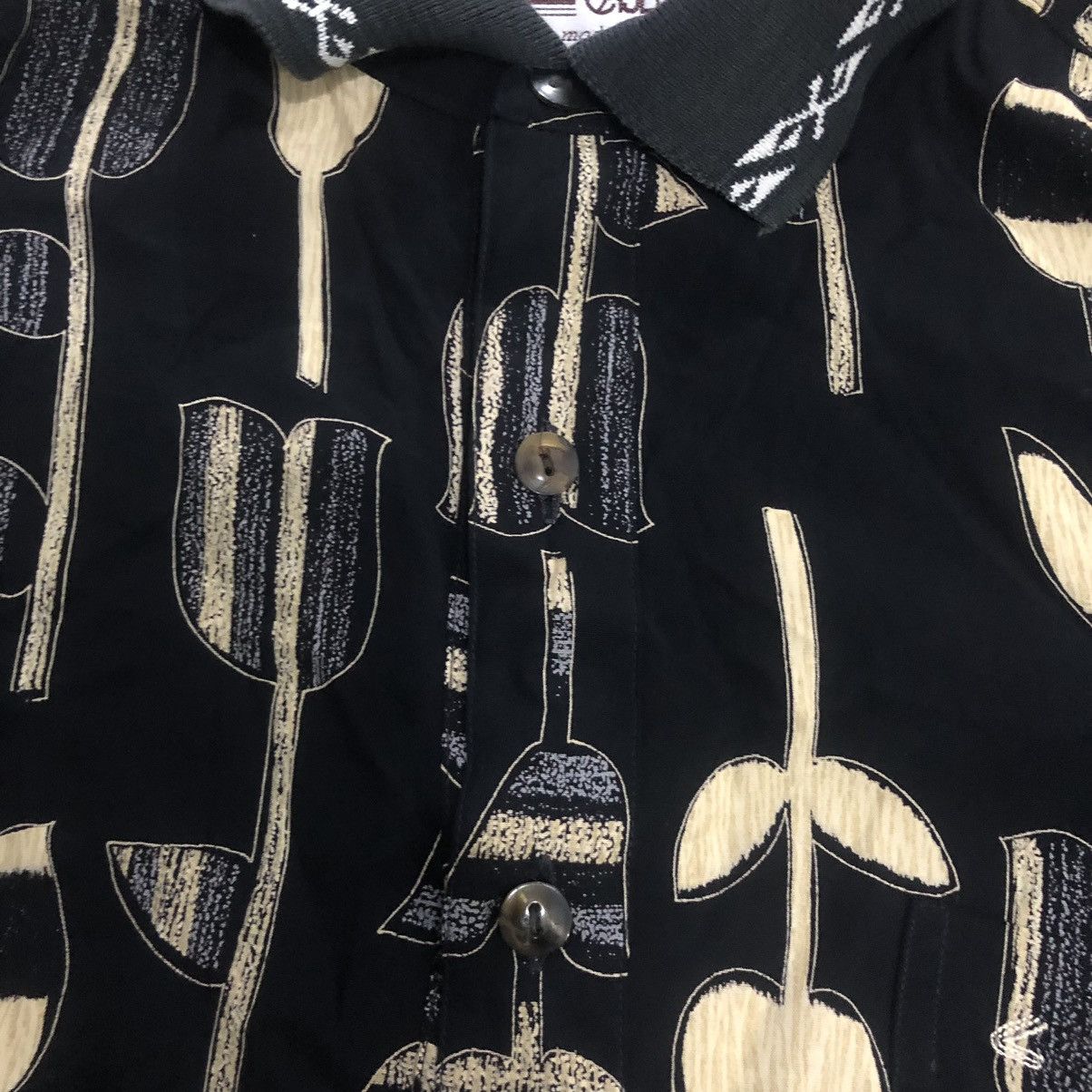 Designer × Vintage Vintage caserini italy rayon button tshirt Size US M / EU 48-50 / 2 - 5 Thumbnail