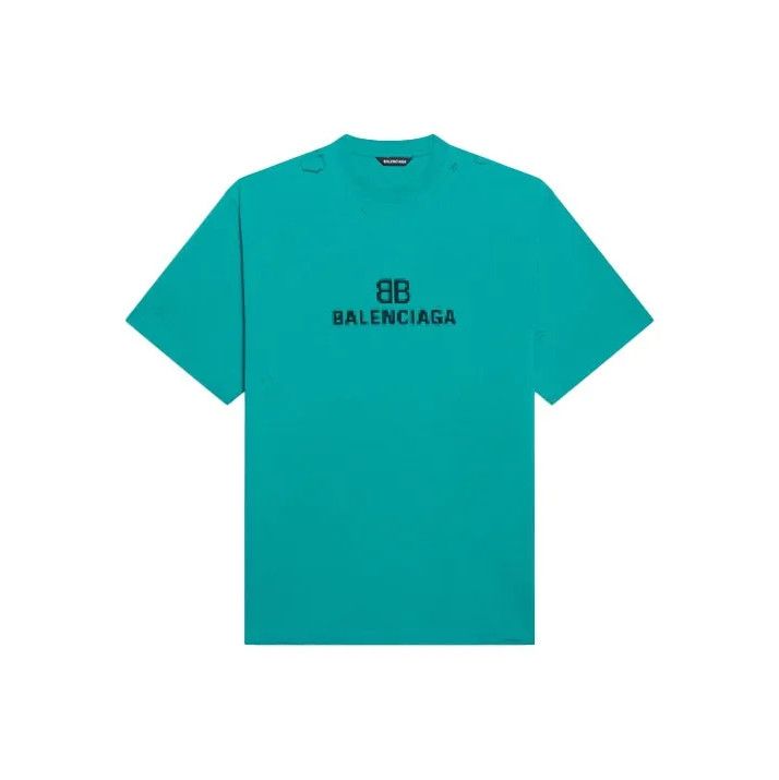 Balenciaga Balenciaga Distressed Logo OverSized T-shirt Size US XS / EU 42 / 0 - 1 Thumbnail