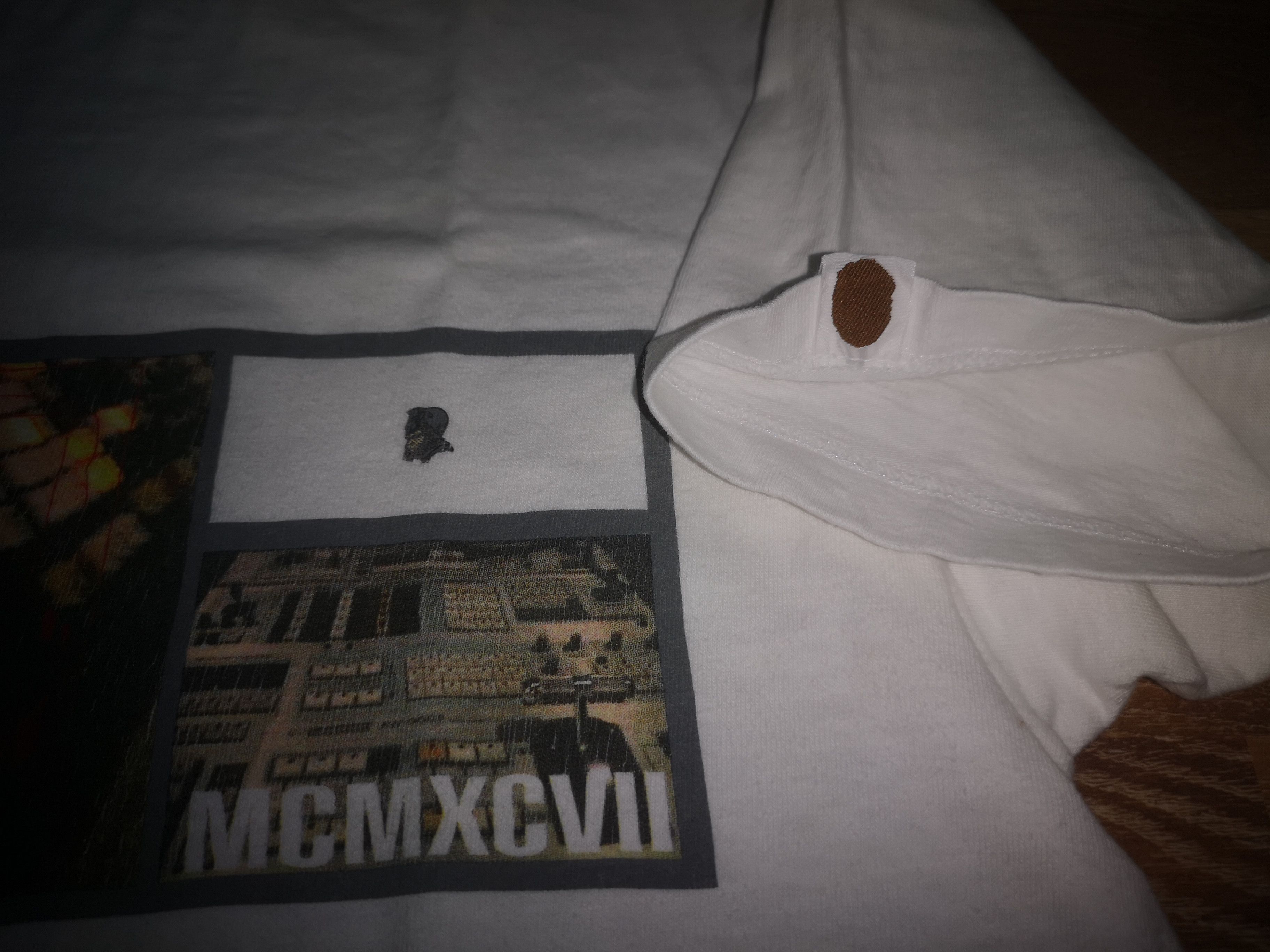Bape × Vintage Vintage OG 90s Bathing Ape Bape Rocnelius Fantasma T Shirt Size US M / EU 48-50 / 2 - 6 Thumbnail