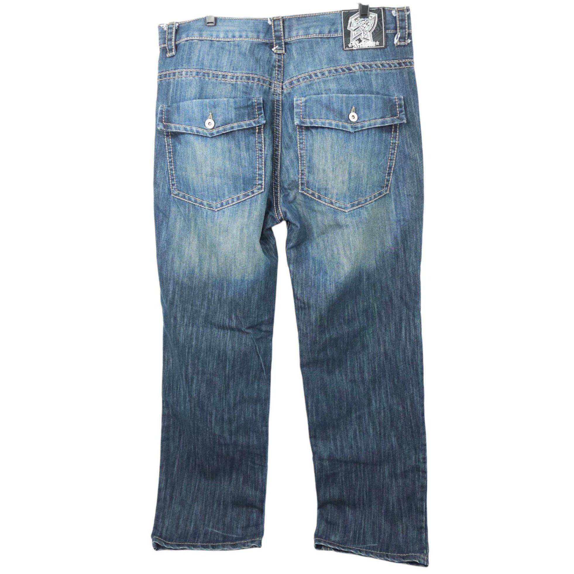 Southpole Southpole X-clusive Edition Jeans Men 38 Medium Wash Y2K Size US 38 / EU 54 - 2 Thumbnail