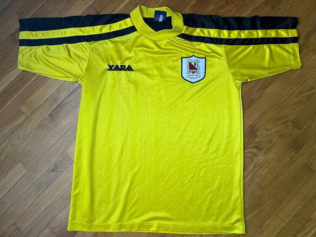 Vintage Xara Darlington FC 1999-2000 soccer jersey tee Size US M / EU 48-50 / 2 - 1 Thumbnail
