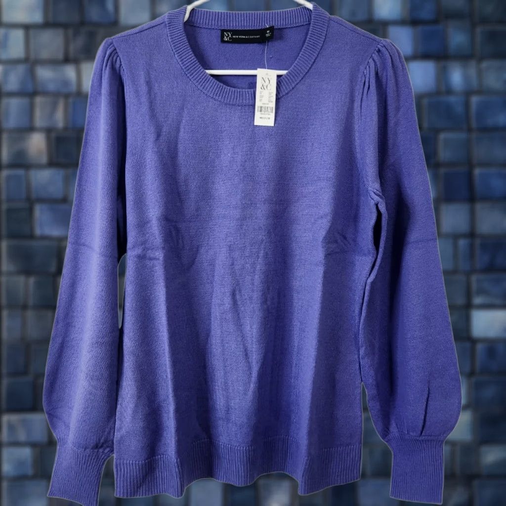 Vintage NY&Co Womens Sweater NY&Co Shirt? Size M / US 6-8 / IT 42-44 - 1 Thumbnail