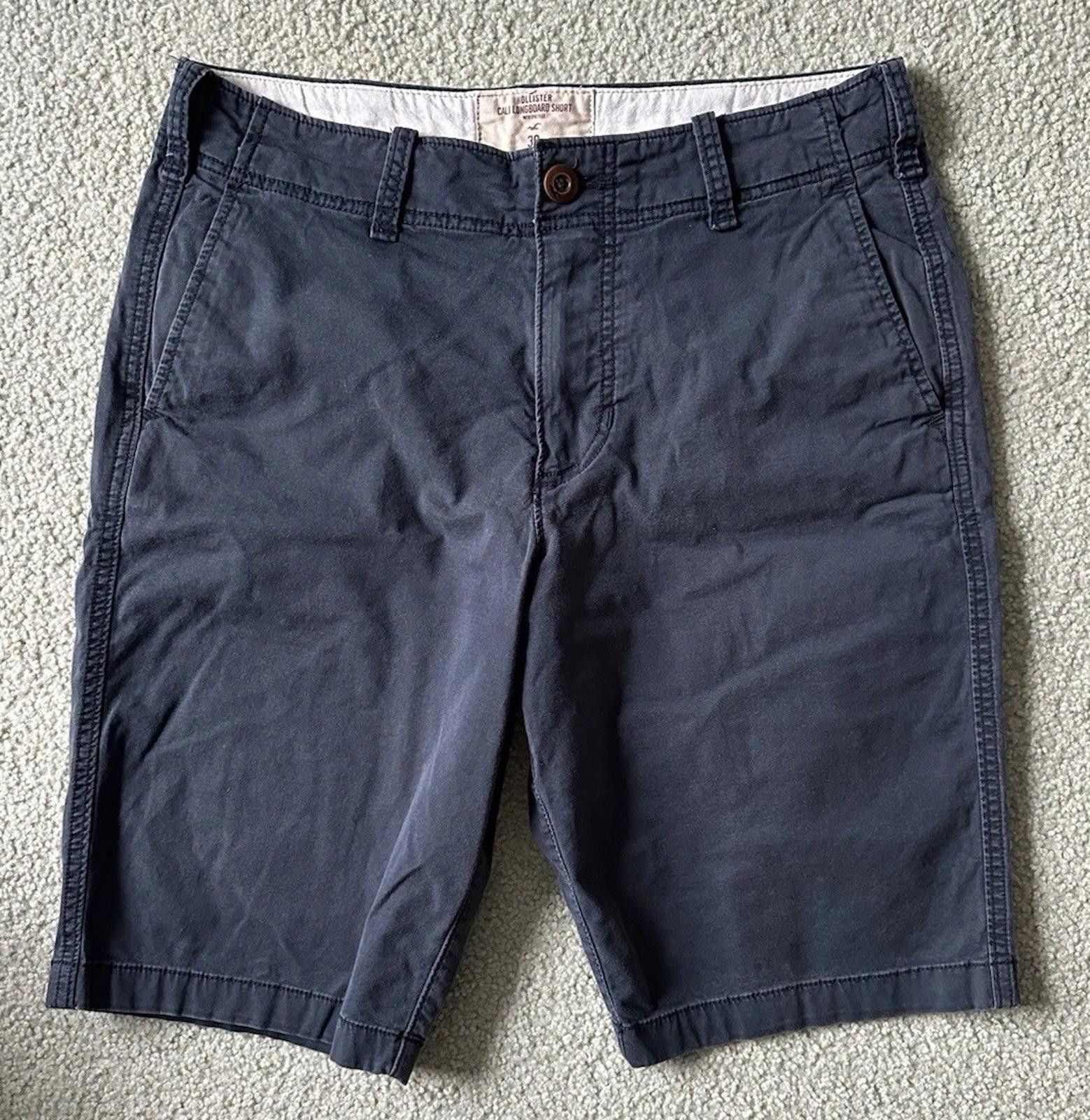 Hollister Hollister Cali Longboard Shorts Navy Blue Men’s 30 Waist Size US 30 / EU 46 - 1 Thumbnail