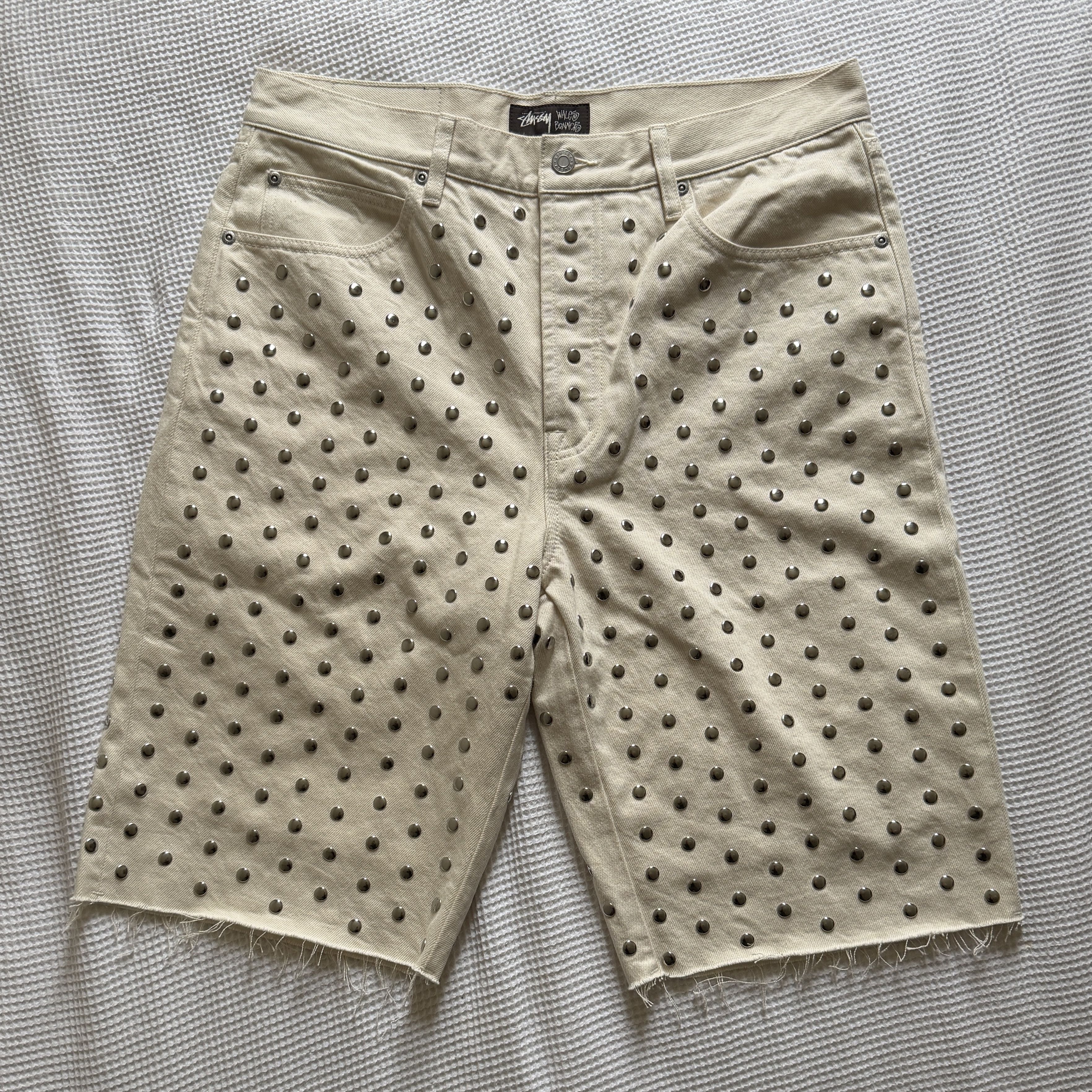 Stussy x Wales Bonner Studded Shorts