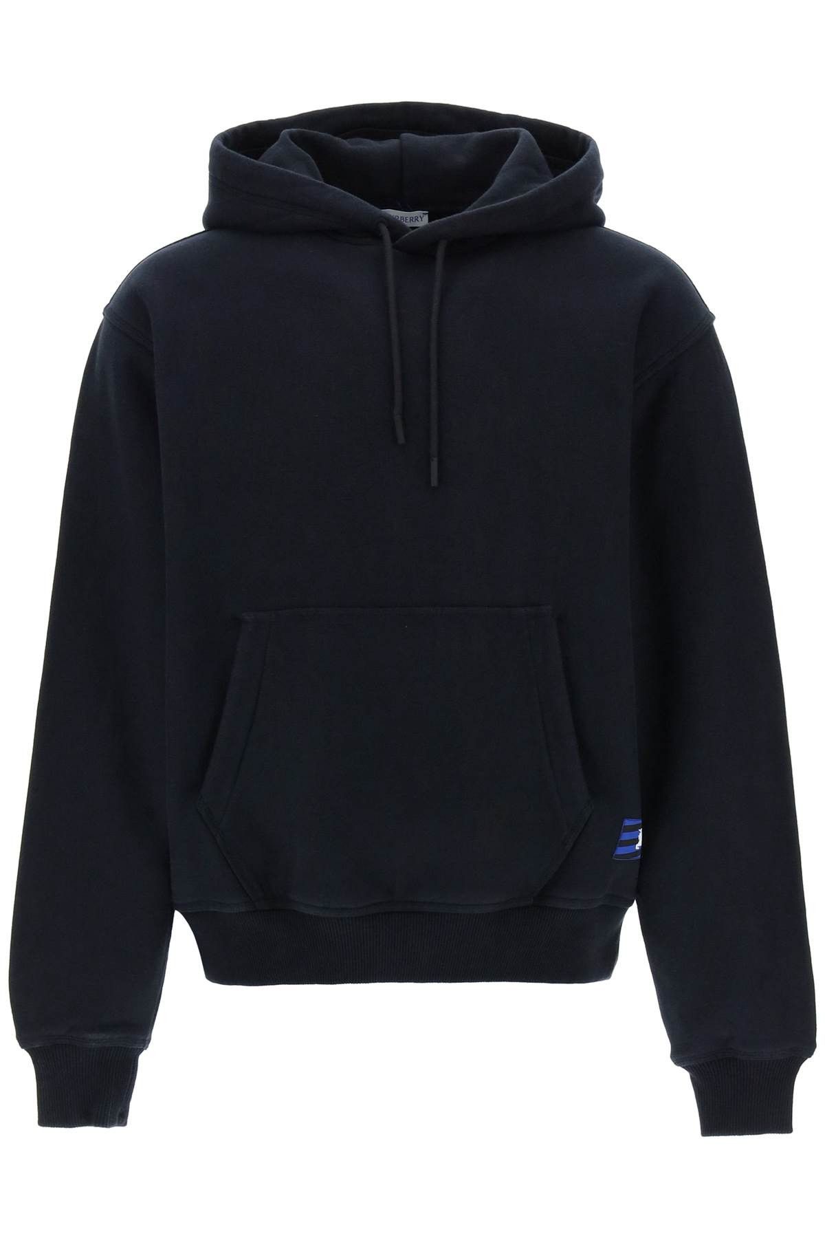 image of Burberry Ekd Hoodie in Black, Men's (Size Medium)