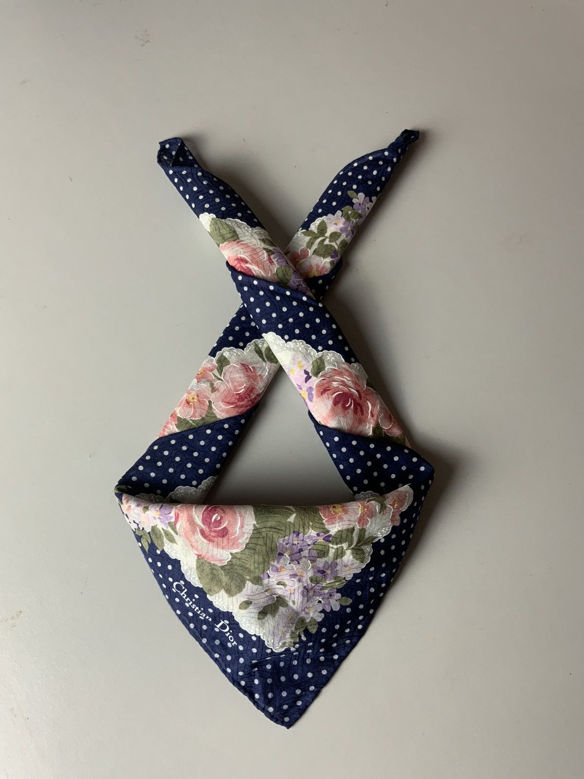 Christian Dior Monsieur Christian Dior Handkerchief Bandana Size ONE SIZE - 1 Thumbnail