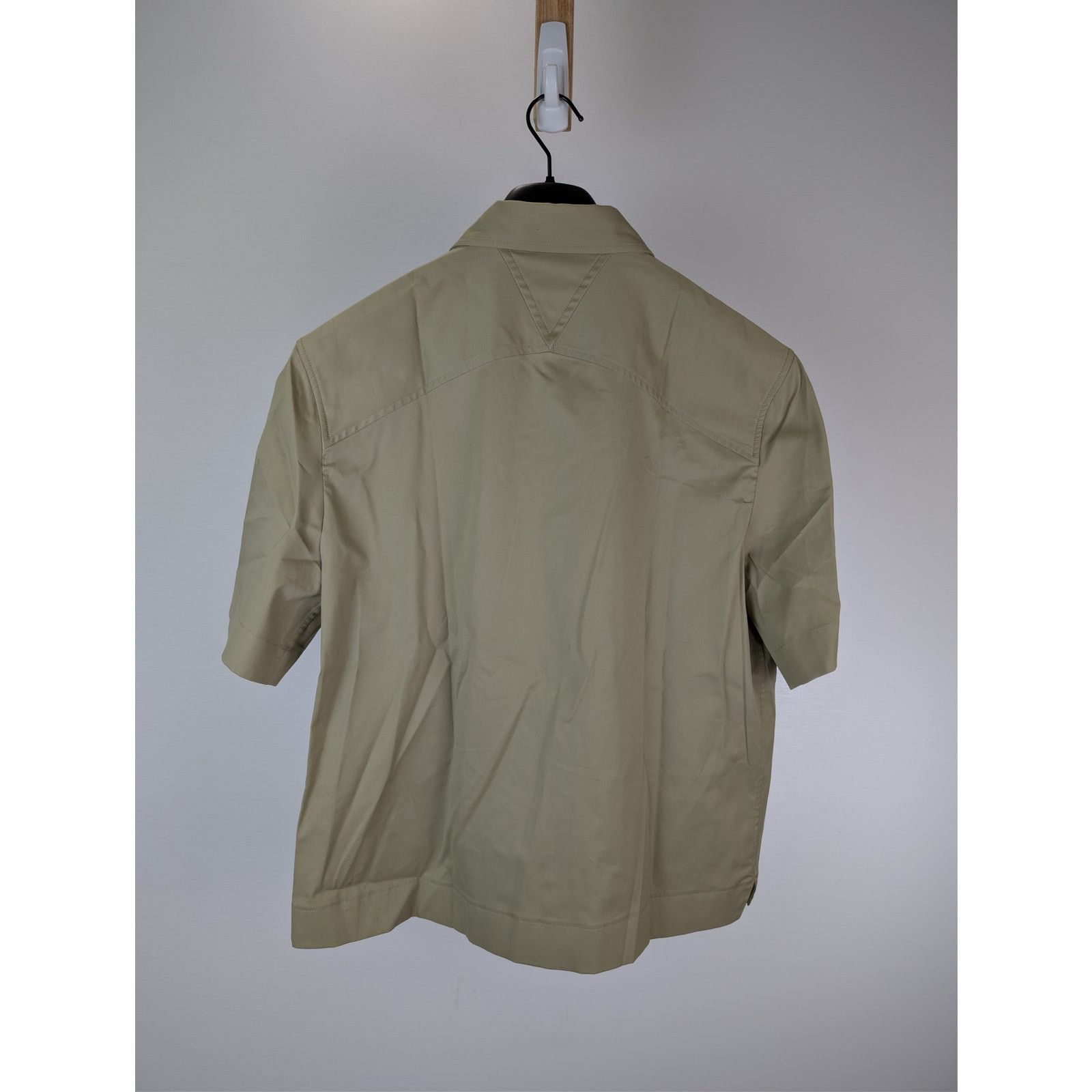 Bottega Veneta o1rshd1 Soft Organic Cotton Shirt in Travertine Size US M / EU 48-50 / 2 - 16 Thumbnail