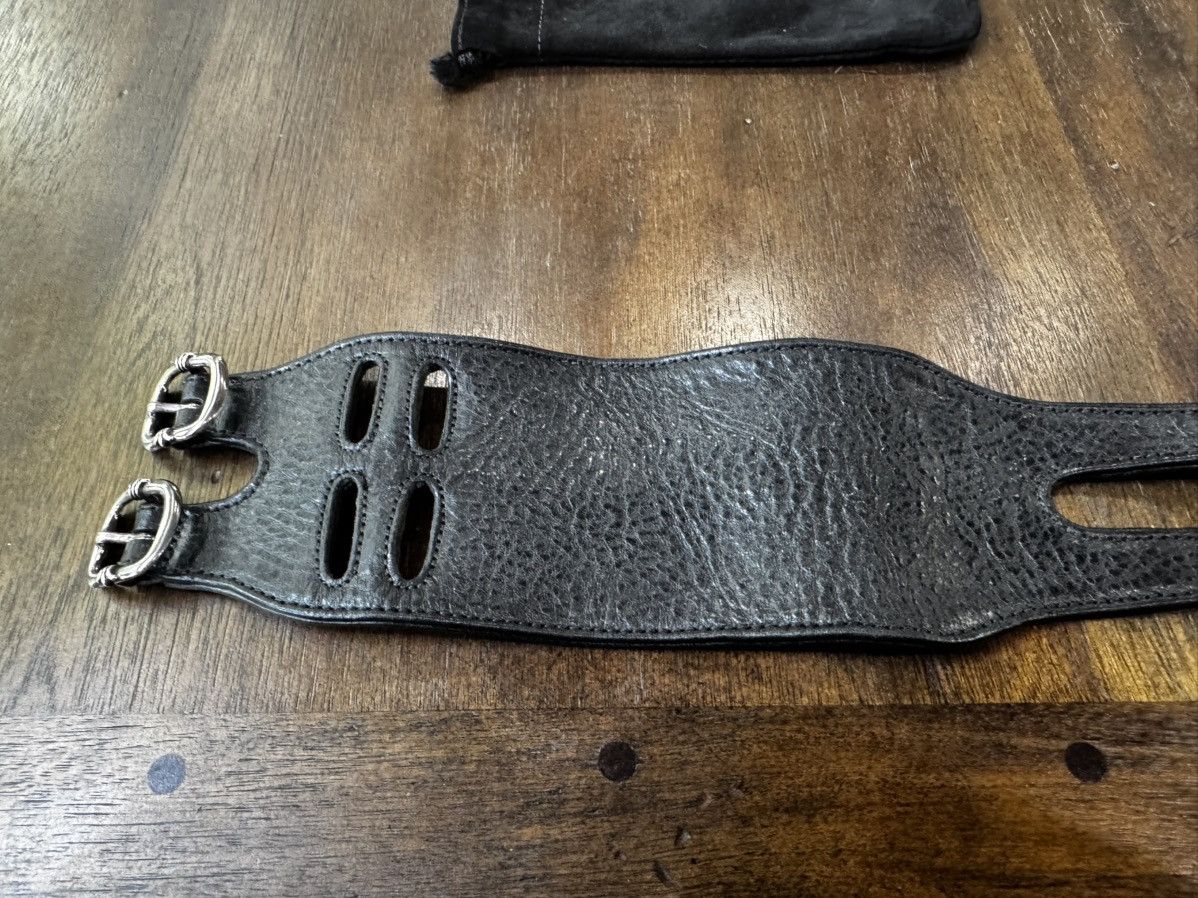 Chrome Hearts Chrome Hearts Large Leather Band Bracelet Size ONE SIZE - 9 Thumbnail