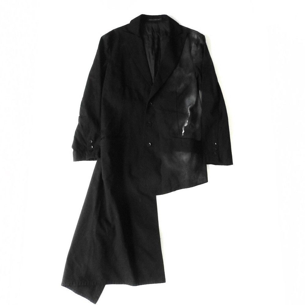 Yohji Yamamoto Yohji Yamamoto +Noir AW18 Smoke Paint Jacket Size M / US 6-8 / IT 42-44 - 1 Thumbnail