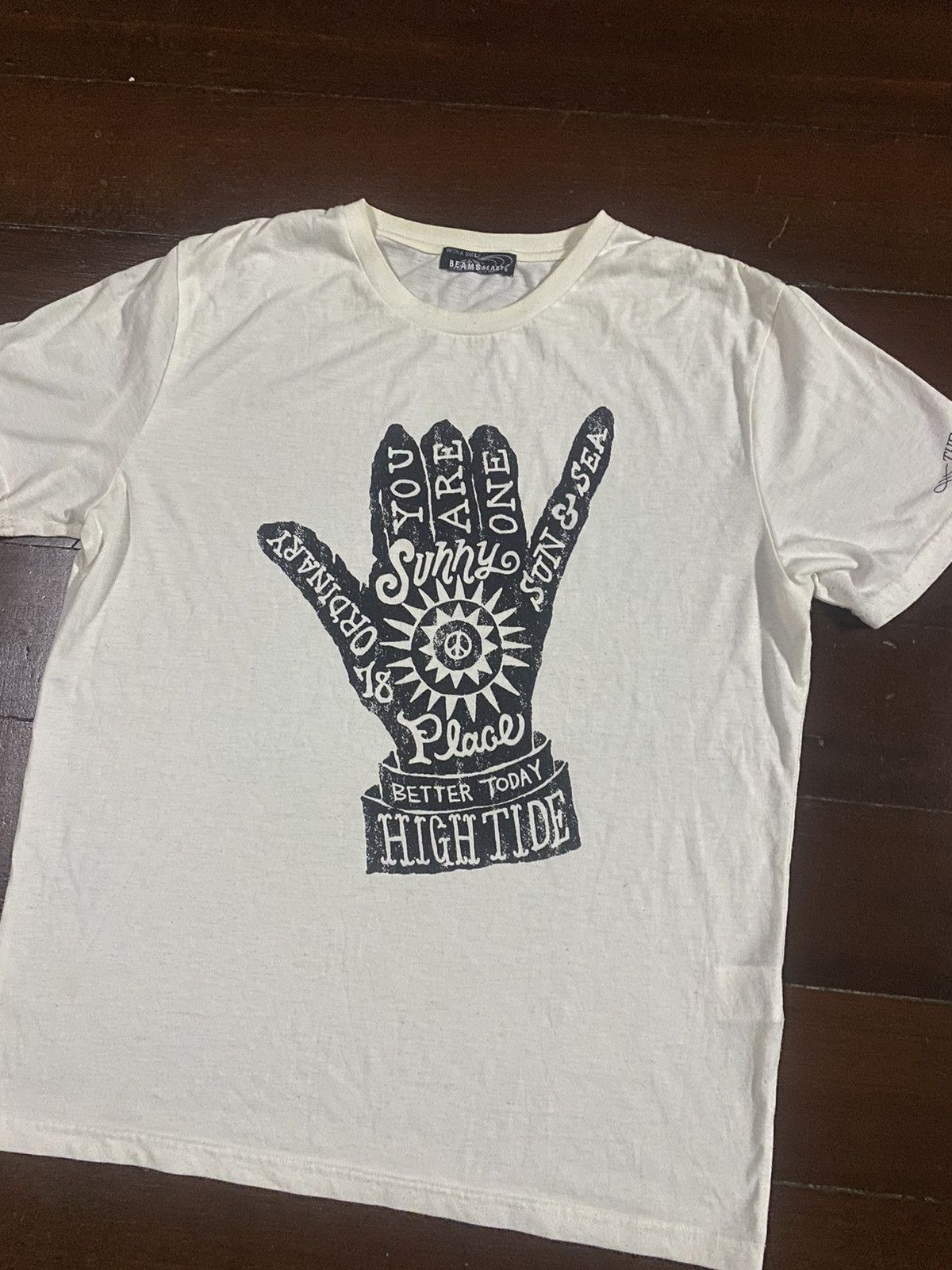 Beams Plus × Japanese Brand Rare Beams heart sunny place peaceful japanes brand Tee Size US M / EU 48-50 / 2 - 4 Thumbnail