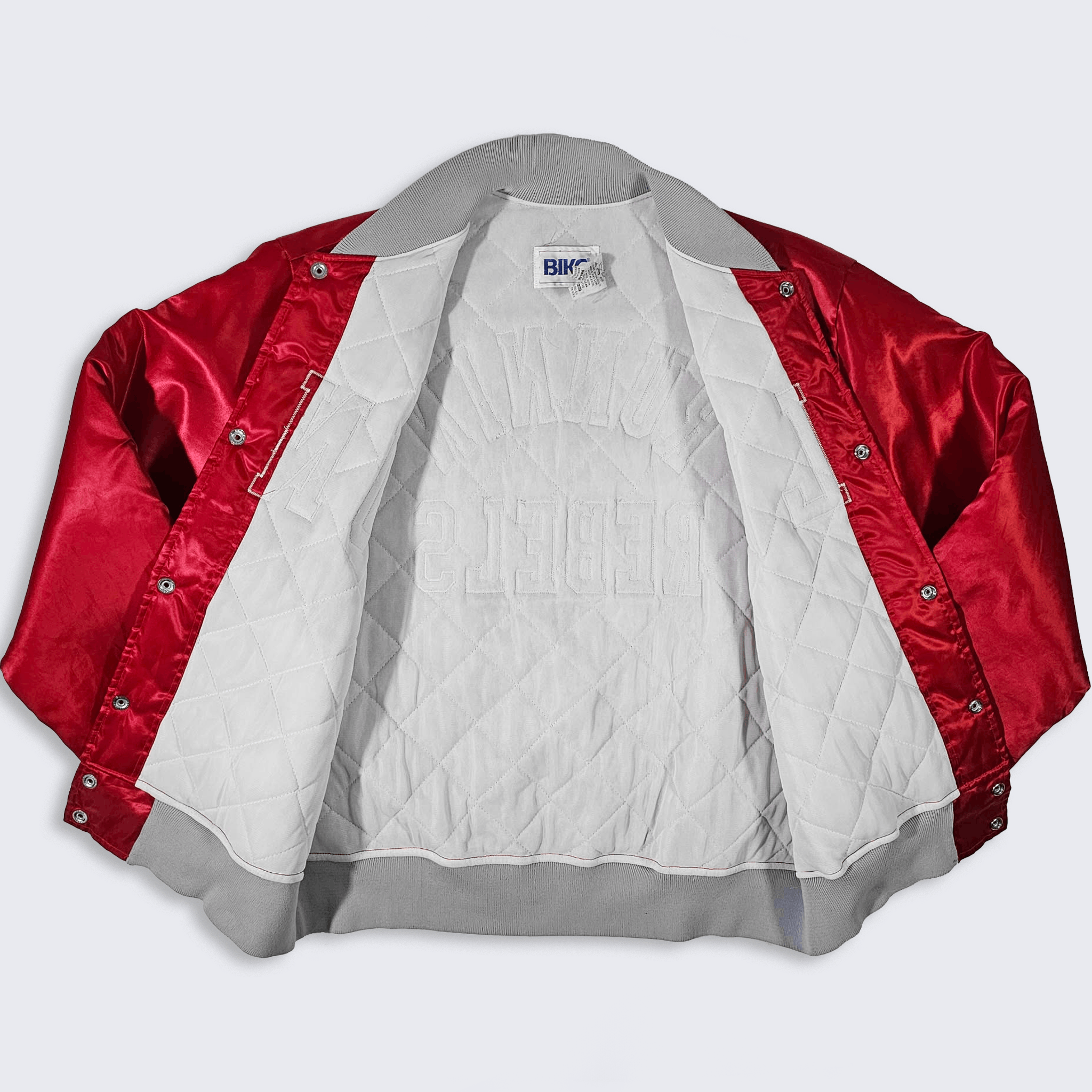 NCAA UNLV Runnin Rebels Vintage 90s Starter Style Bomber Jacket Size US XL / EU 56 / 4 - 3 Thumbnail