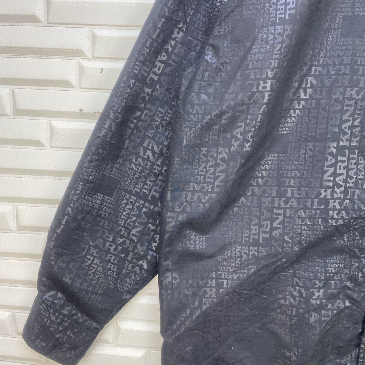 Karl Kani Karl Kani Full Print Monogram Polyester Shirt Size US XL / EU 56 / 4 - 5 Thumbnail