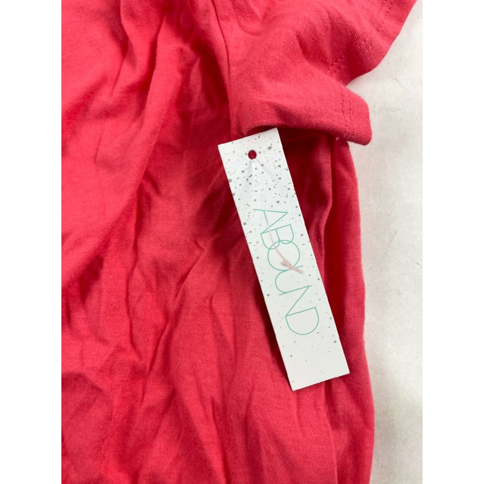 Vintage ABOUND Crop Top T-Shirt Women's Size Large Solid Pink Short Sleeve Crewneck NWT Size L / US 10 / IT 46 - 6 Thumbnail