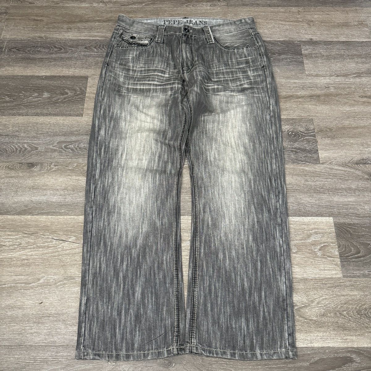 JNCO × Southpole × Vintage Vintage Y2K Pepe baggy wide leg cybergoth Southpole style Size US 36 / EU 52 - 2 Thumbnail