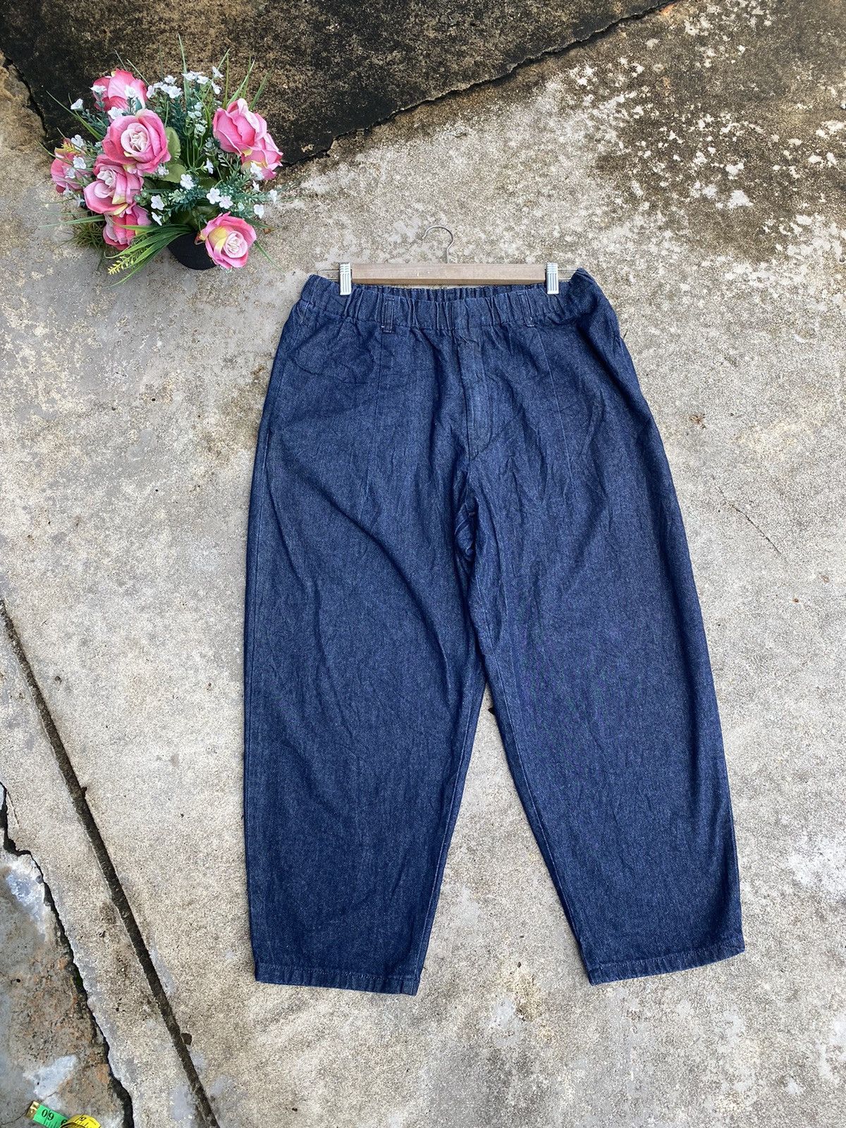 Uniqlo 🔥 Bestoffer 🔥 Gu Japan Baggy Blue Denim Pants Jeans Size US 34 / EU 50 - 1 Thumbnail