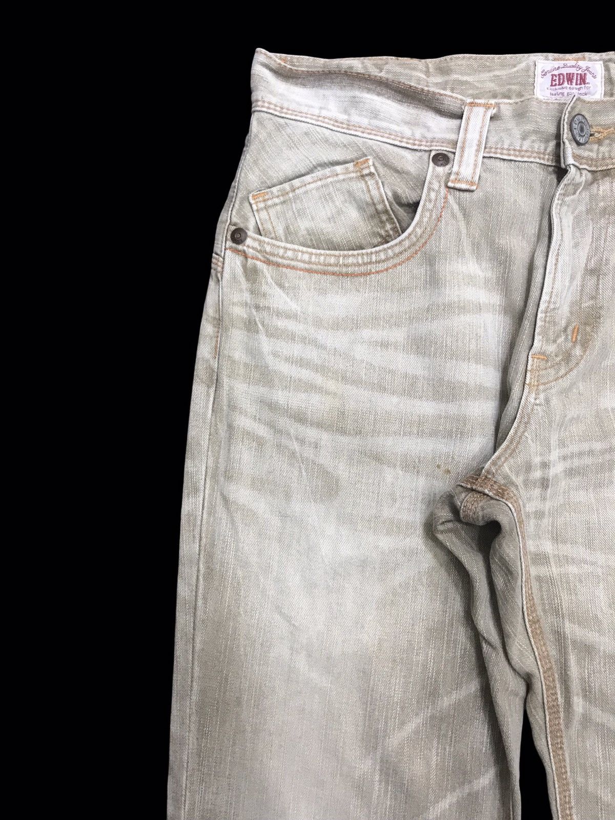 Edwin 💥FLARE💥 Archival Edwin Rusty Buckle Back Jeans F238 Size US 34 / EU 50 - 4 Thumbnail