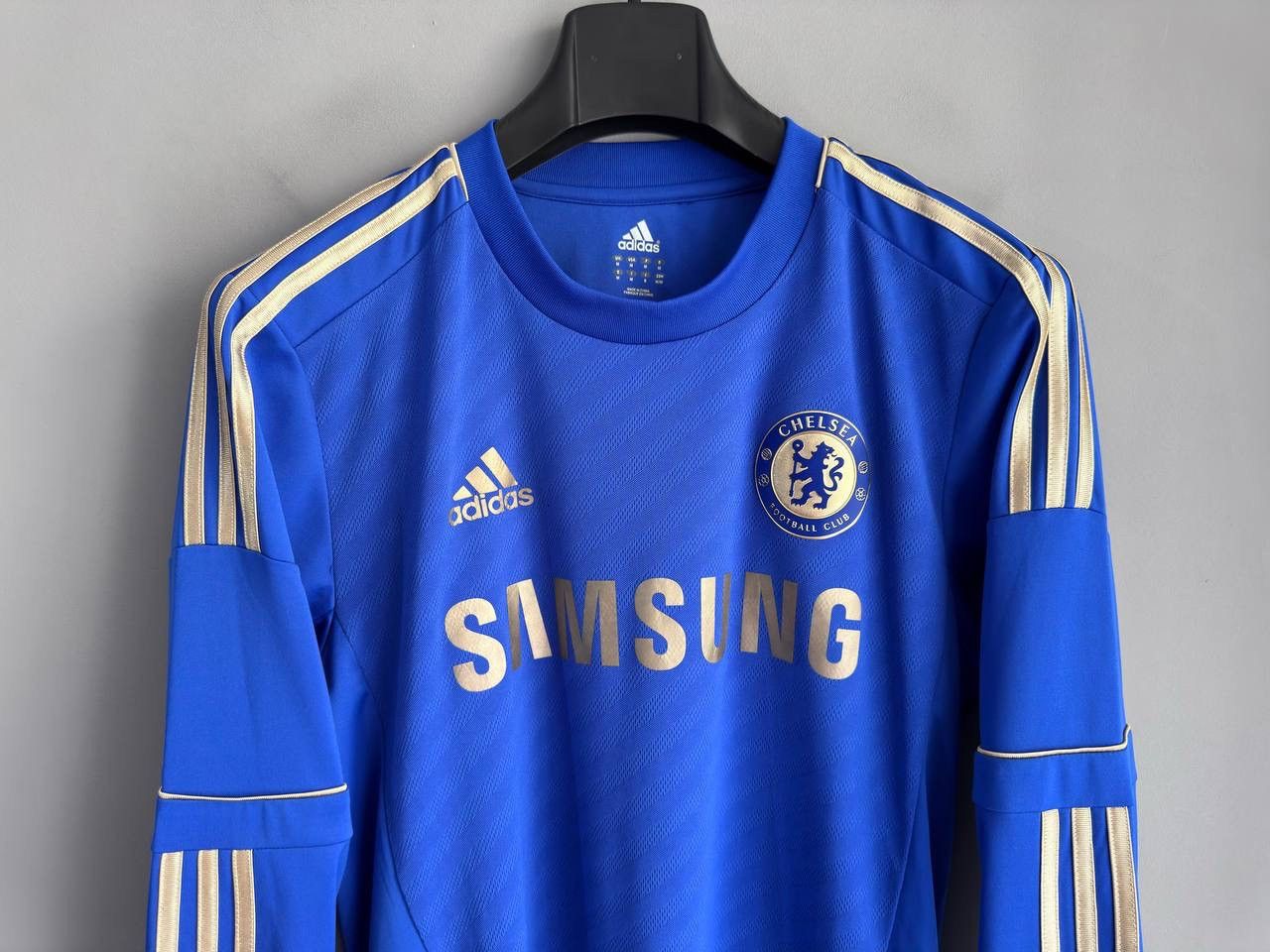 Adidas Chelsea FC 2012/13 Home Long Sleeve Soccer Jersey, Size M Size US M / EU 48-50 / 2 - 4 Thumbnail