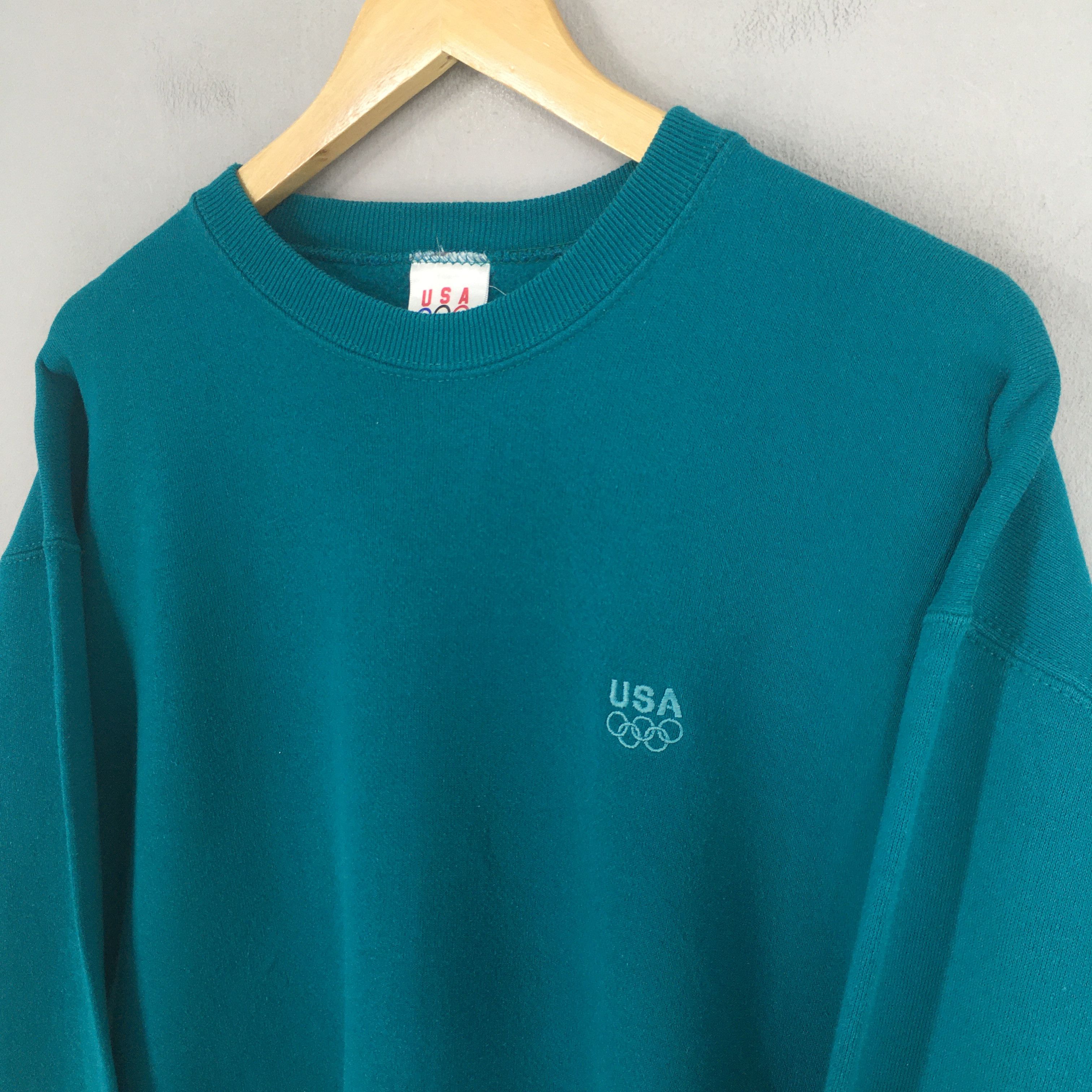 USA Olympics Vintage Olympics Summer Games Sweatshirt Large Size US L / EU 52-54 / 3 - 3 Thumbnail