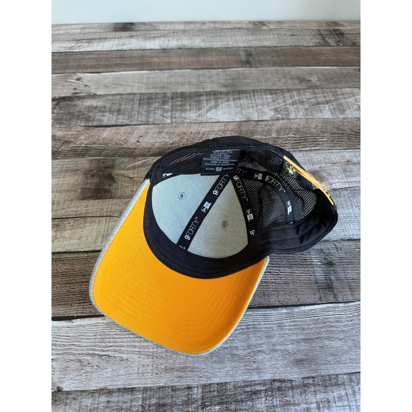 New Era Missouri Tigers New Era 9Forty Snapback Hat Size ONE SIZE - 7 Thumbnail