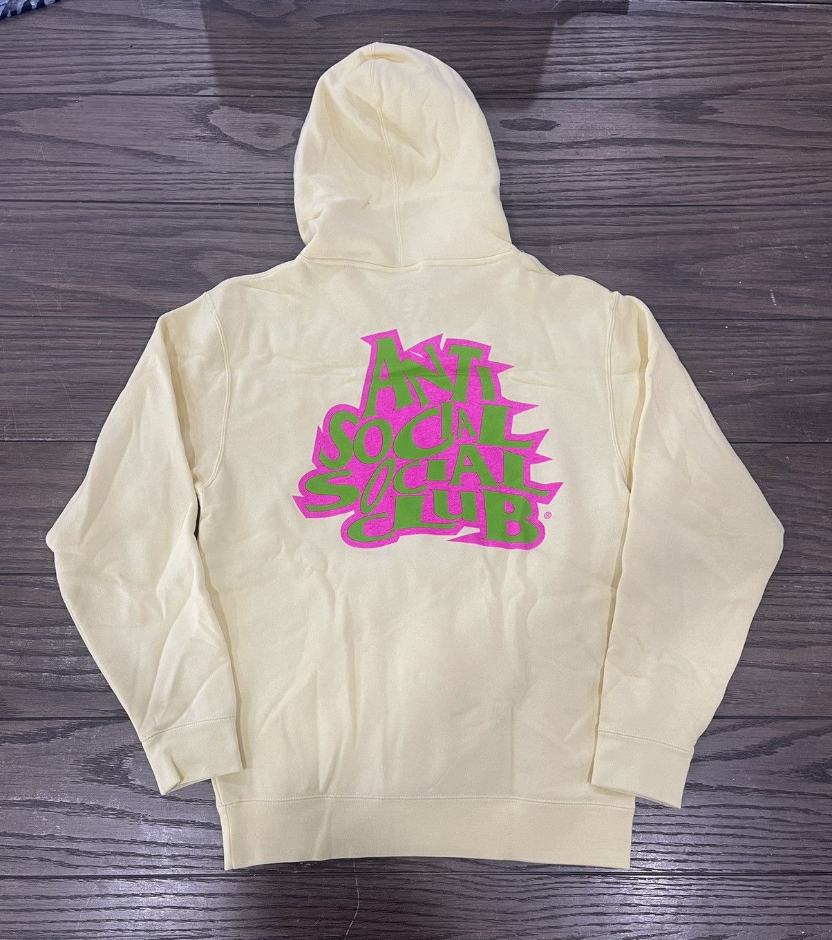 Anti Social Social Club × Designer 🔥 ASSC Anti Social Club Jealousy Hoodie Yellow Size Small 🔥 Size S / US 4 / IT 40 - 4 Thumbnail