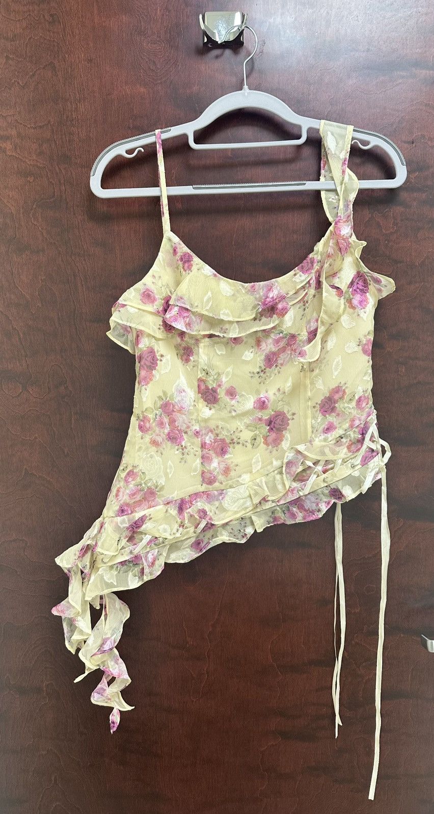 Other South Korean yellow asymmetrical top Size S / US 4 / IT 40 - 1 Thumbnail