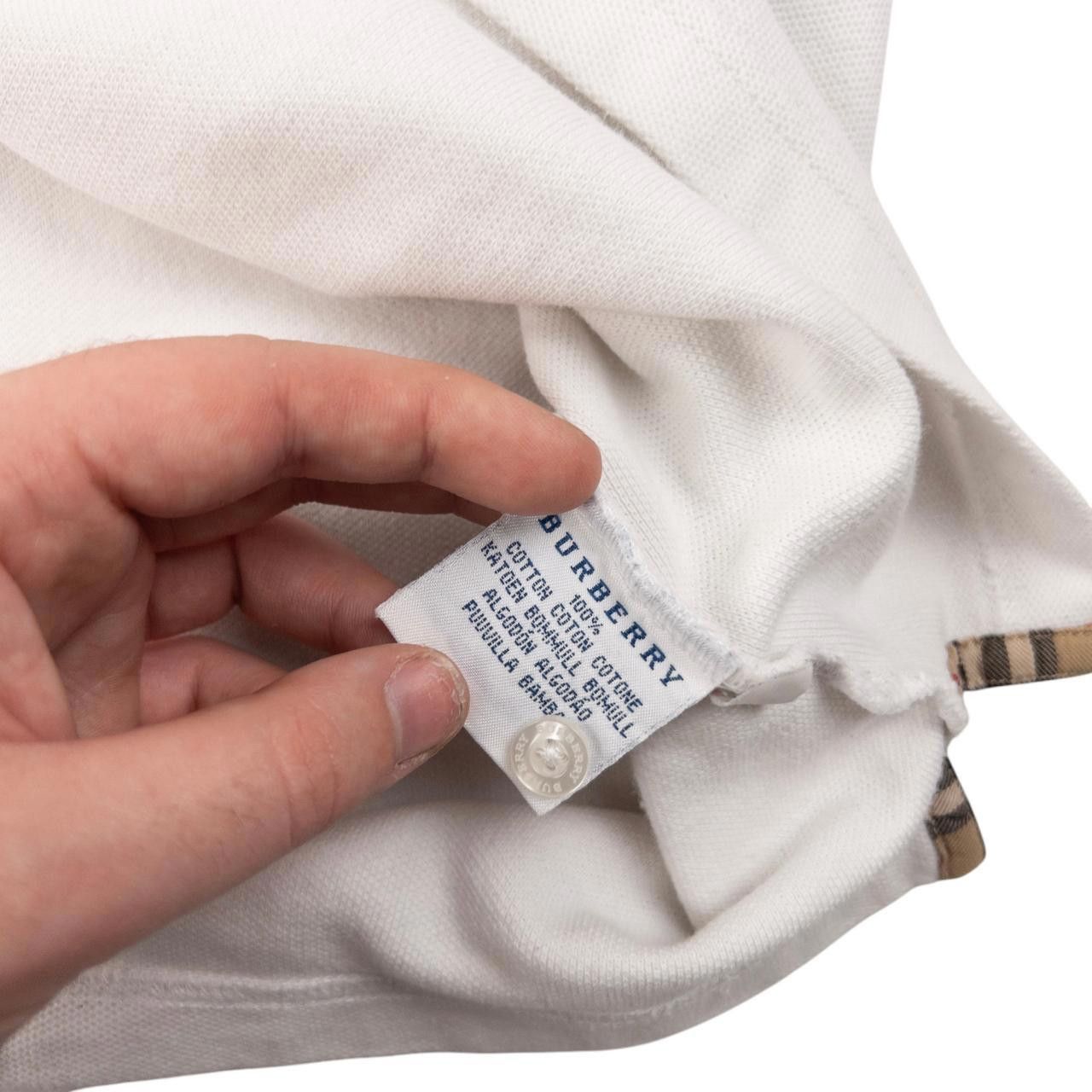 Burberry Vintage Burberry Nova Check Collar Polo Shirt Size XL Size US XL / EU 56 / 4 - 6 Thumbnail