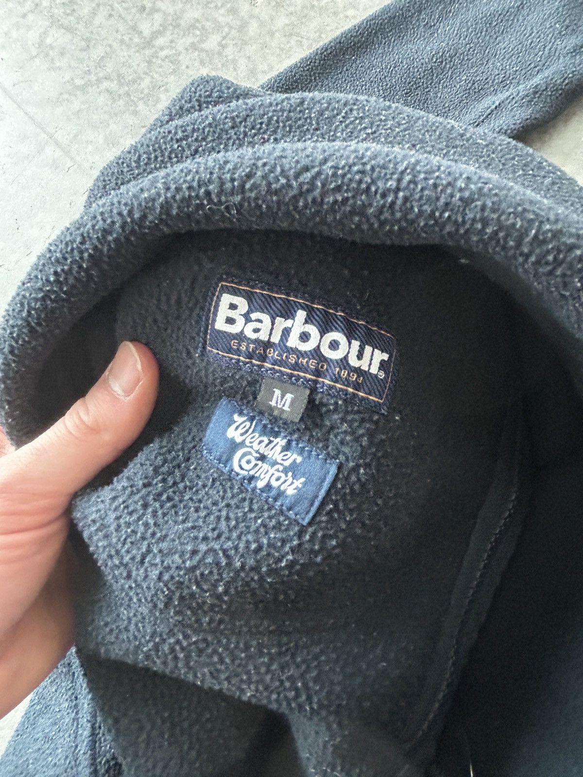 Barbour Vintage Y2K Barbour Half Zip Fleece Jacket Size US M / EU 48-50 / 2 - 7 Thumbnail