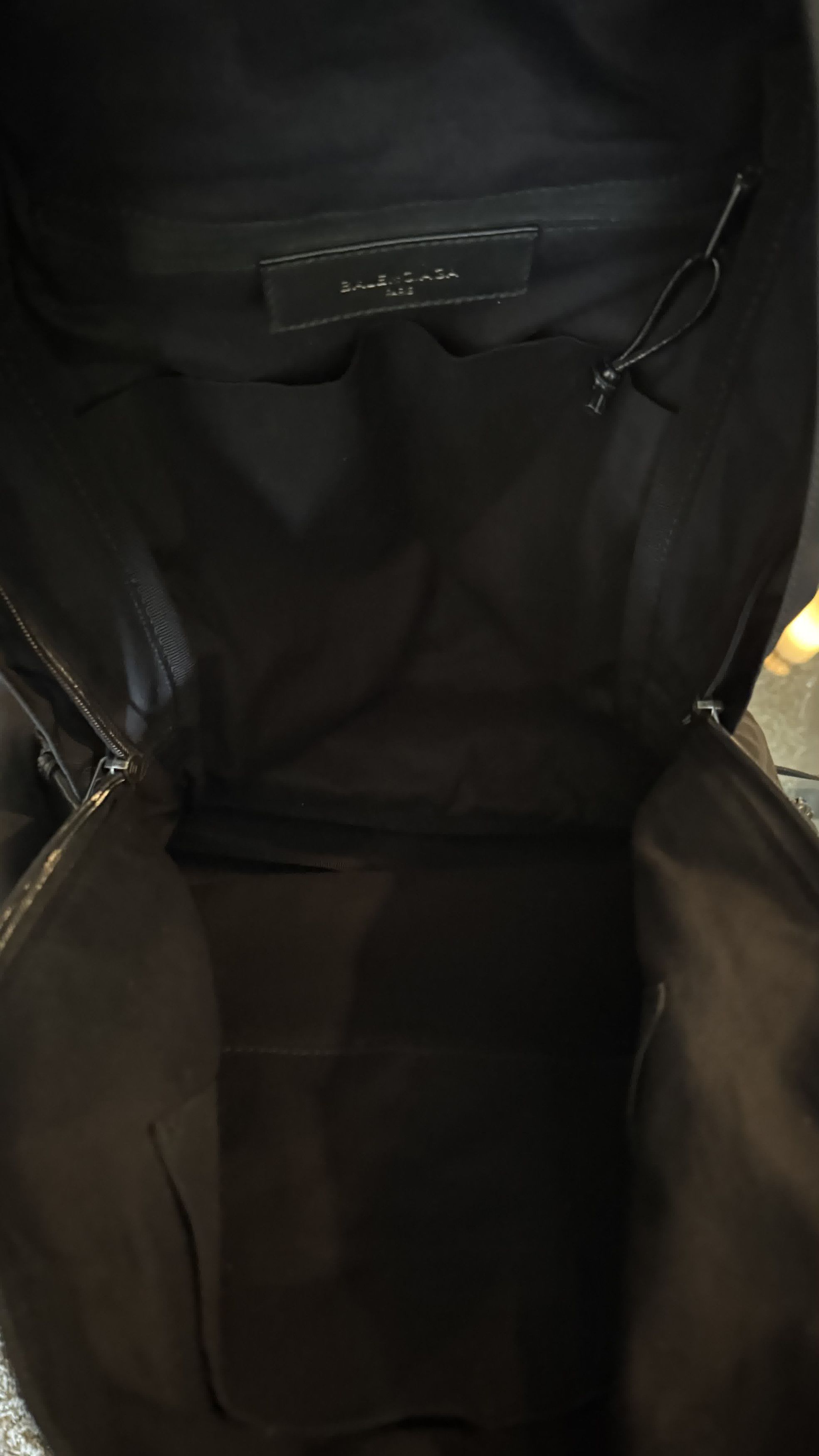 Balenciaga BALENCIAGA SINNERS BLACK EXPLORER BACKPACK SHOULDER BAG Size ONE SIZE - 9 Thumbnail