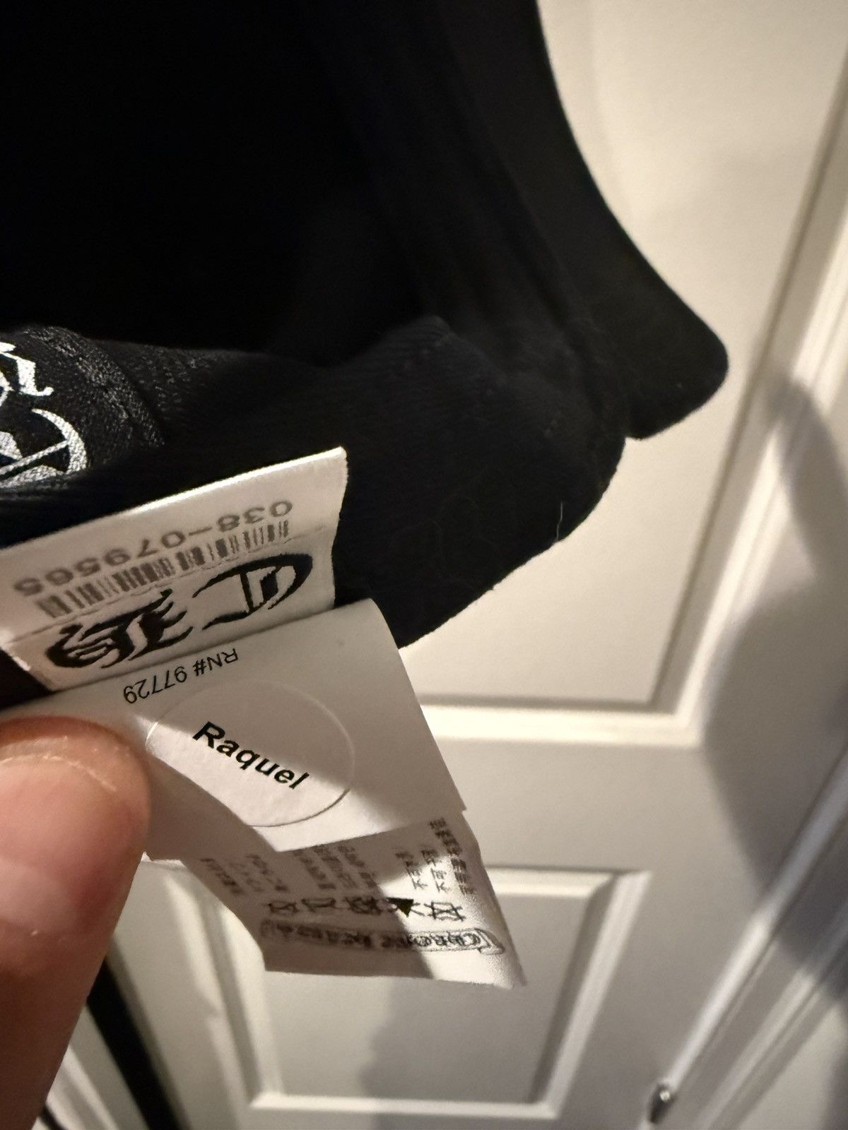 Chrome Hearts Chrome Hearts Cross Waxed Denim Baseball Cap Size ONE SIZE - 10 Thumbnail