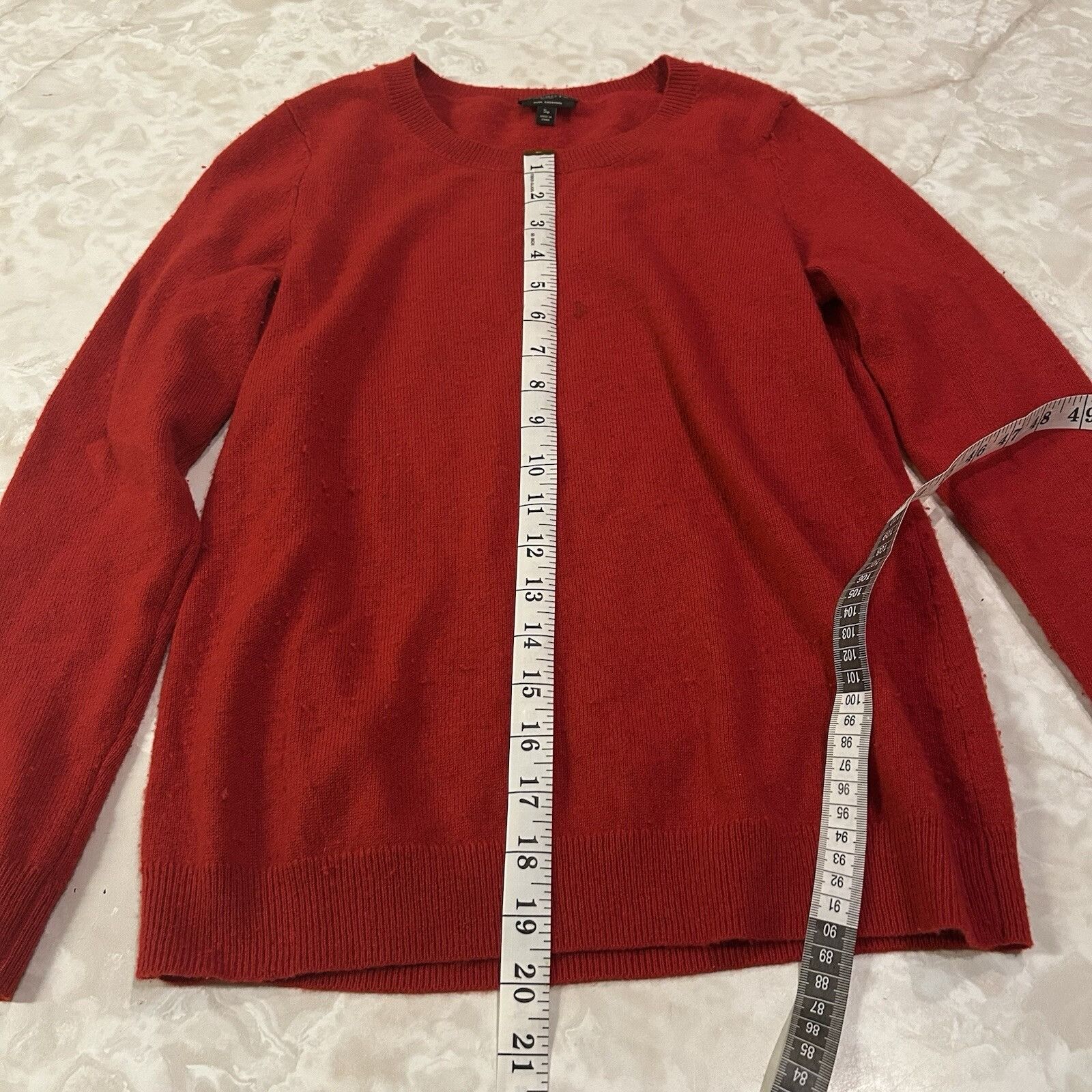 Talbots Talbots 100% Cashmere Sweater Womens Petites Small Sp Red Ro Size S / US 4 / IT 40 - 4 Thumbnail