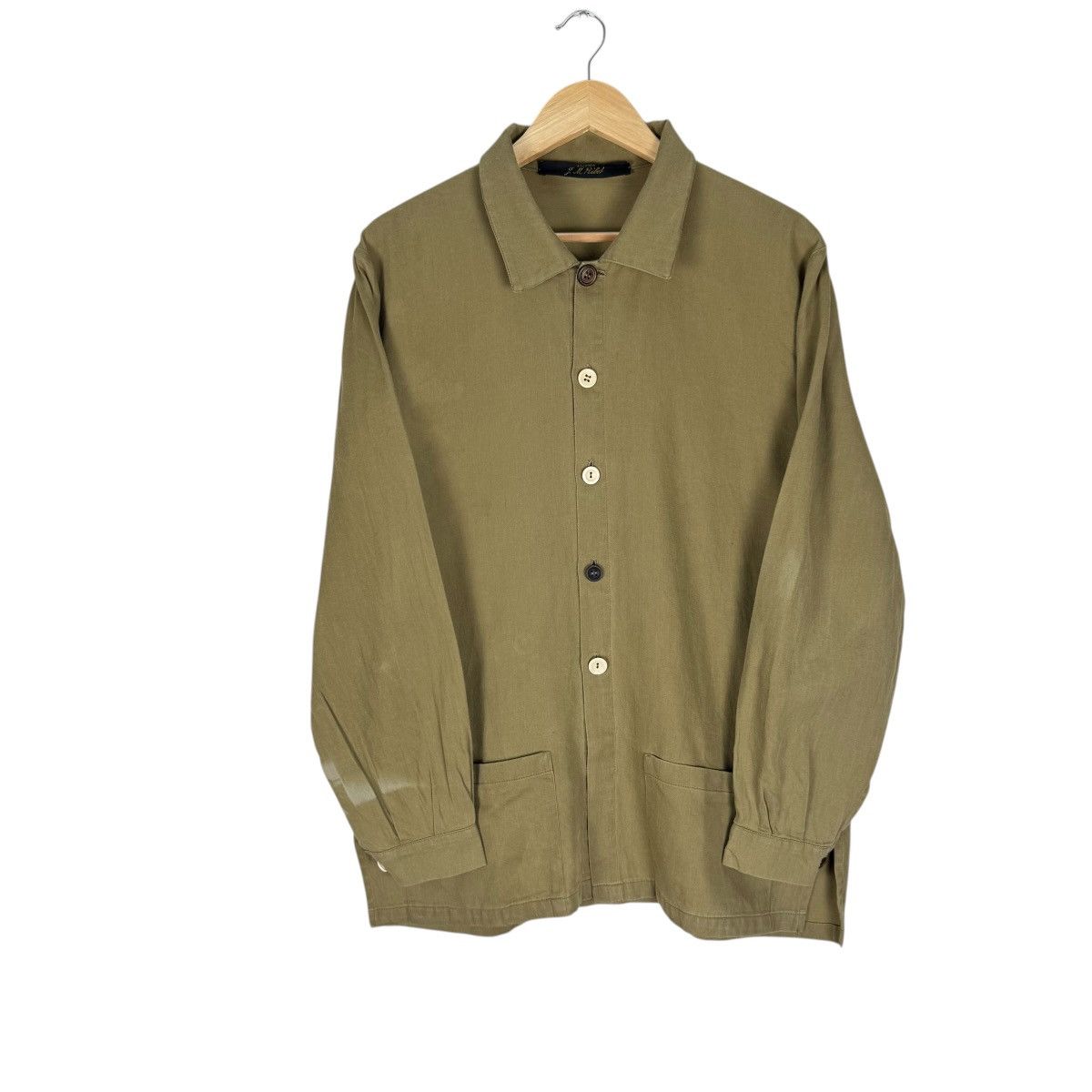Archivio J.M. Ribot 🔥ARCHIVIO J M RIBOT ANTIQUE BUTTON SHIRT JACKET Size US S / EU 44-46 / 1 - 1 Thumbnail