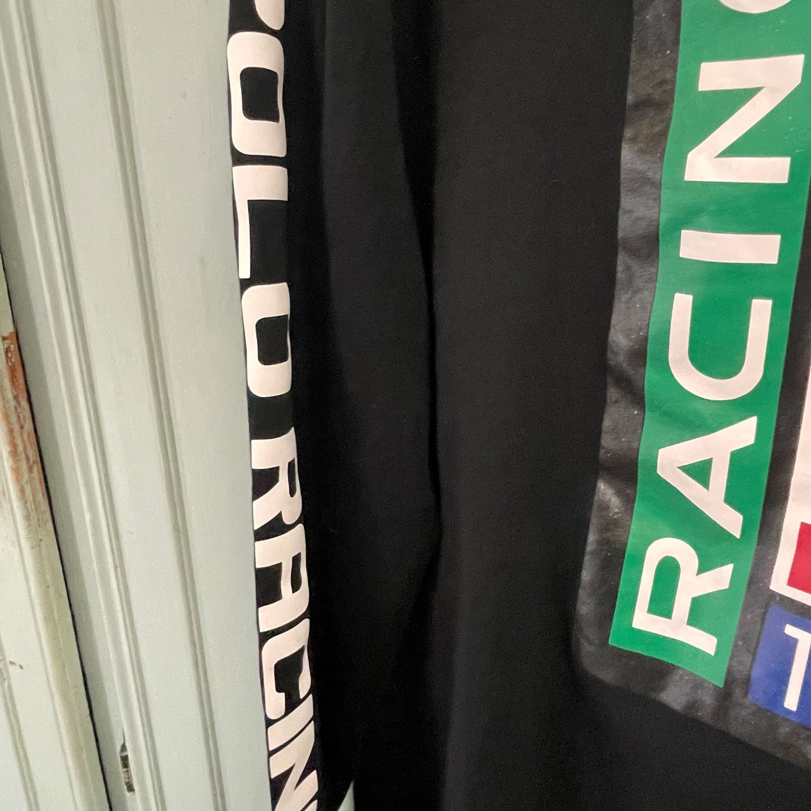 Ralph Lauren Polo Racing Ralph Lauren Long Sleeve Shirt Black 1992 Small Size US S / EU 44-46 / 1 - 3 Thumbnail
