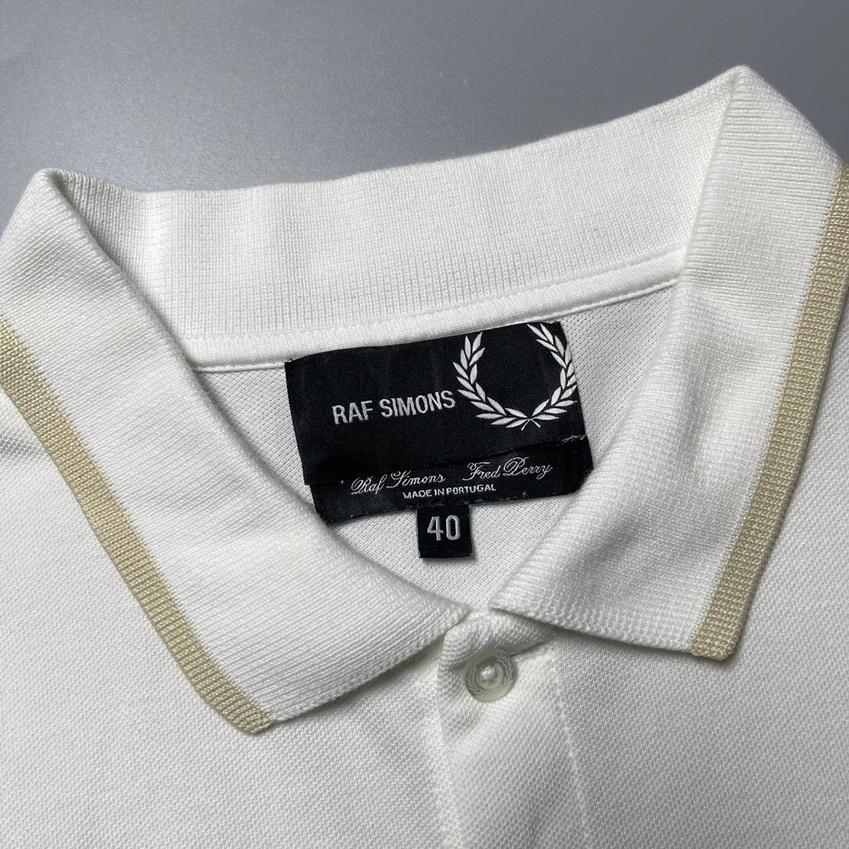Raf Simons RAF SIMONS X FRED PERRY EMBROIDERED INITIAL PIQUE POLO Size US M / EU 48-50 / 2 - 5 Thumbnail
