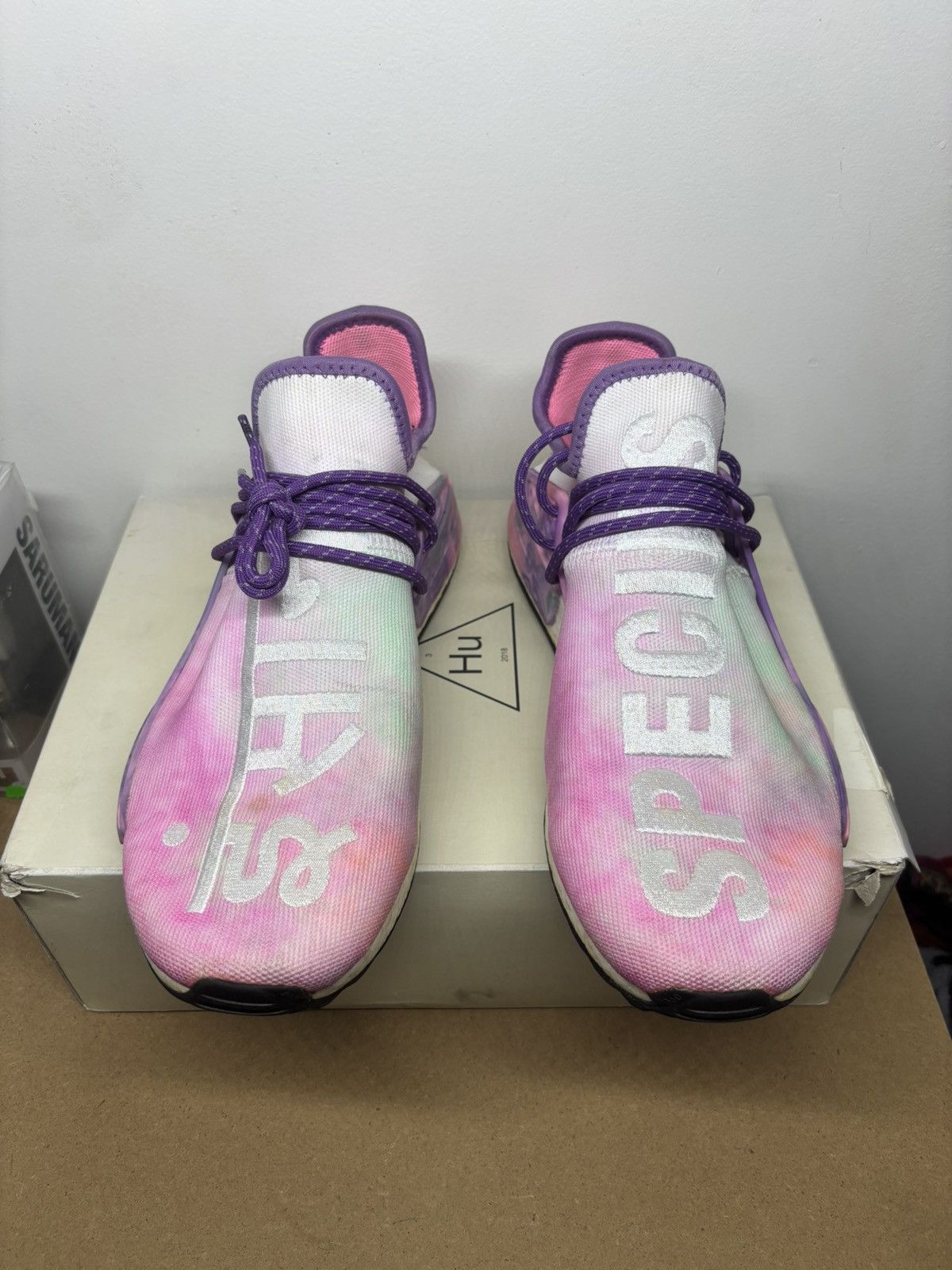 Adidas Adidas NMD Human Race Trail Holi Festival Size 12 Sneakers Size US 12 / EU 45 - 3 Thumbnail
