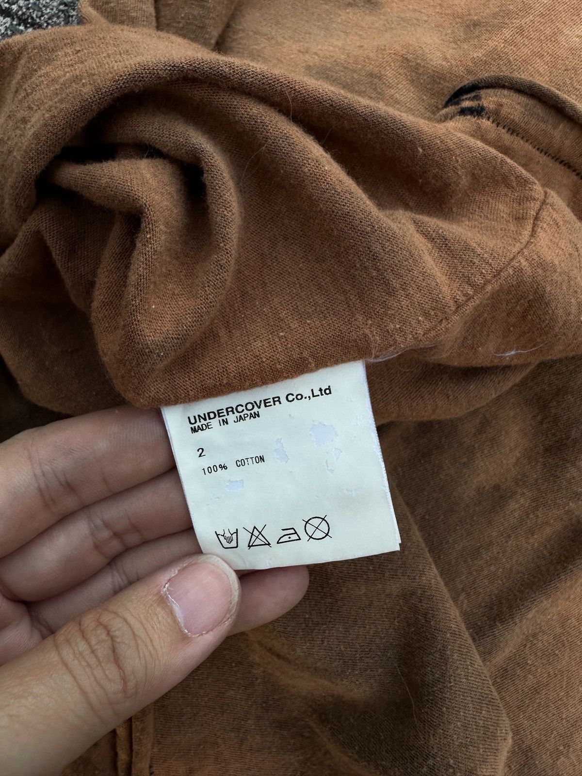 Undercover Undercover FW03 Acid Washed Long Tee Size US M / EU 48-50 / 2 - 10 Thumbnail