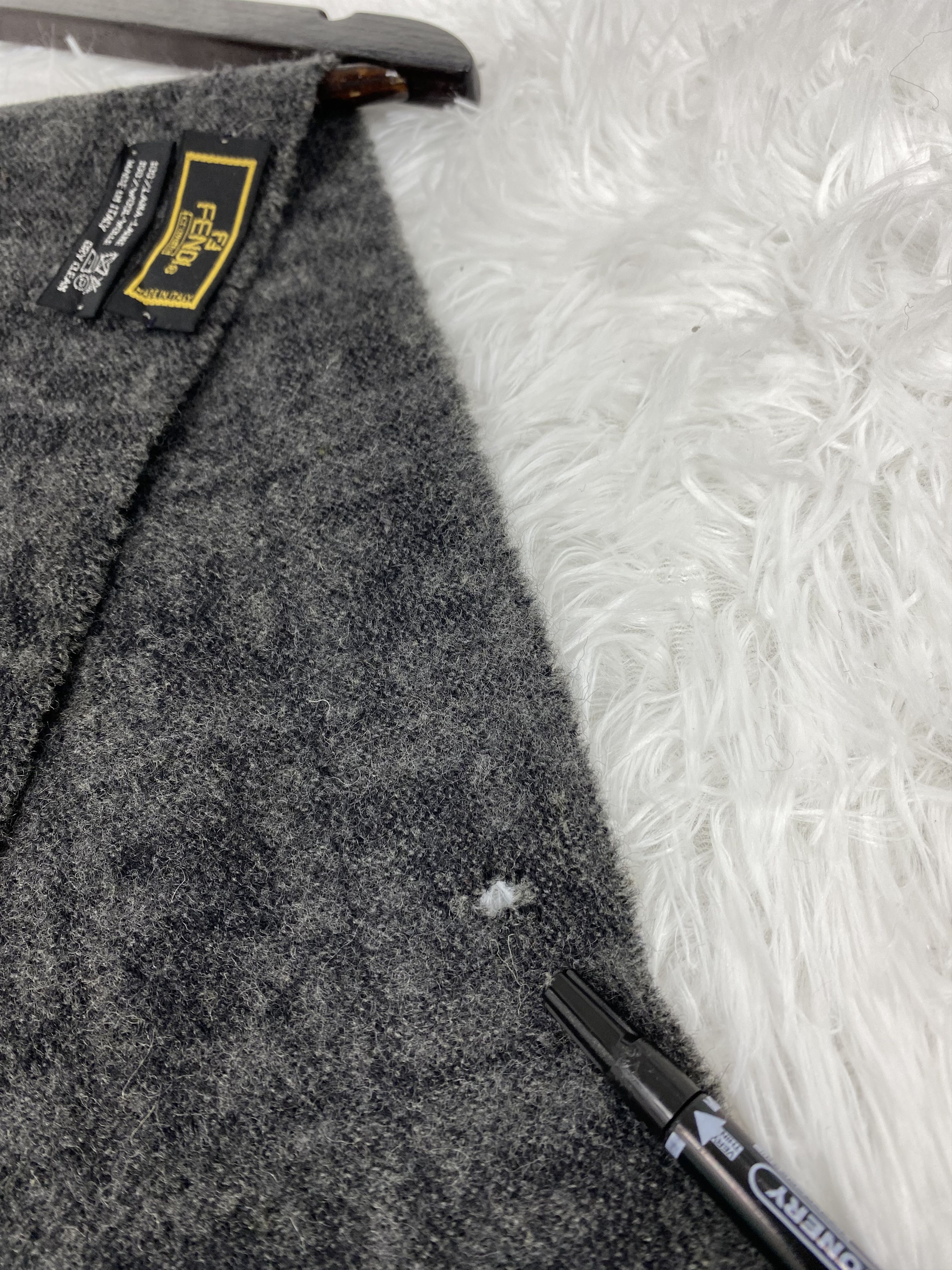 Fendi Vintage Fendi Monogram Scarf / Muffler Neckwear PM0041 Size ONE SIZE - 4 Thumbnail